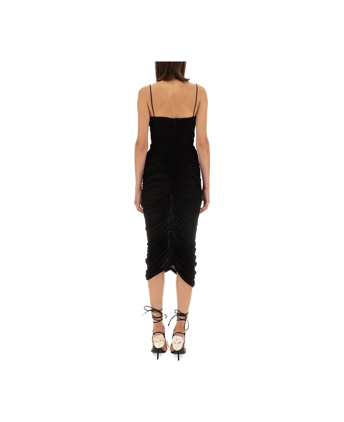 Magda Butrym Midi Dress - BLACK