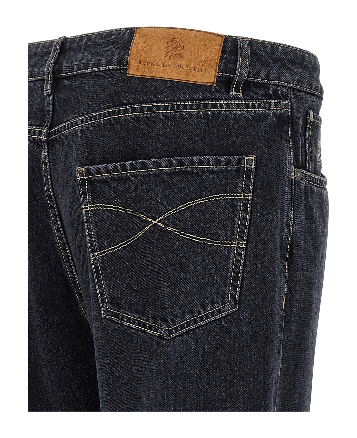 Brunello Cucinelli 
denim Grey
 Jeans - Gray