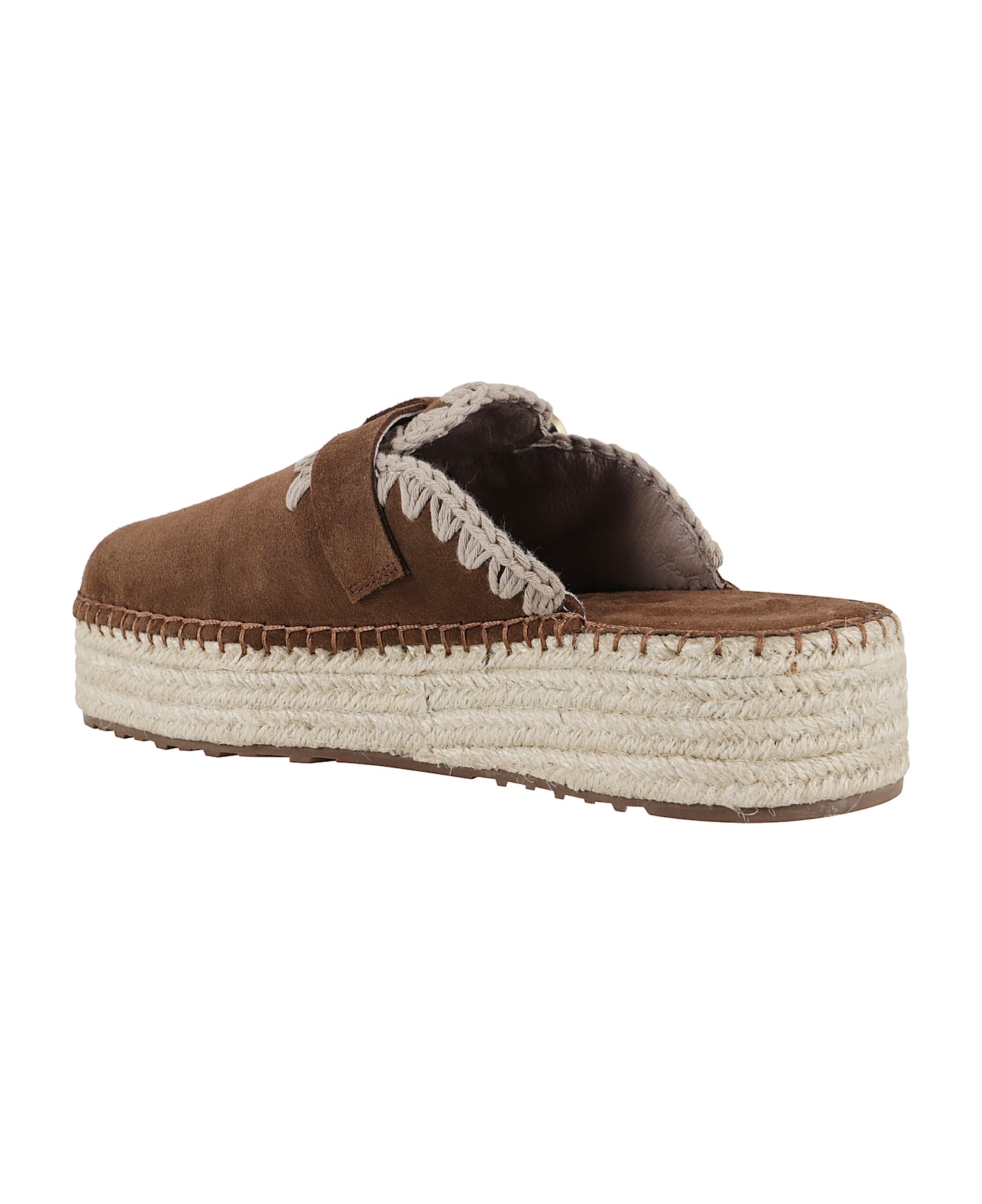 Mou Jute Clog Sabot - Nut Br Nut Brown