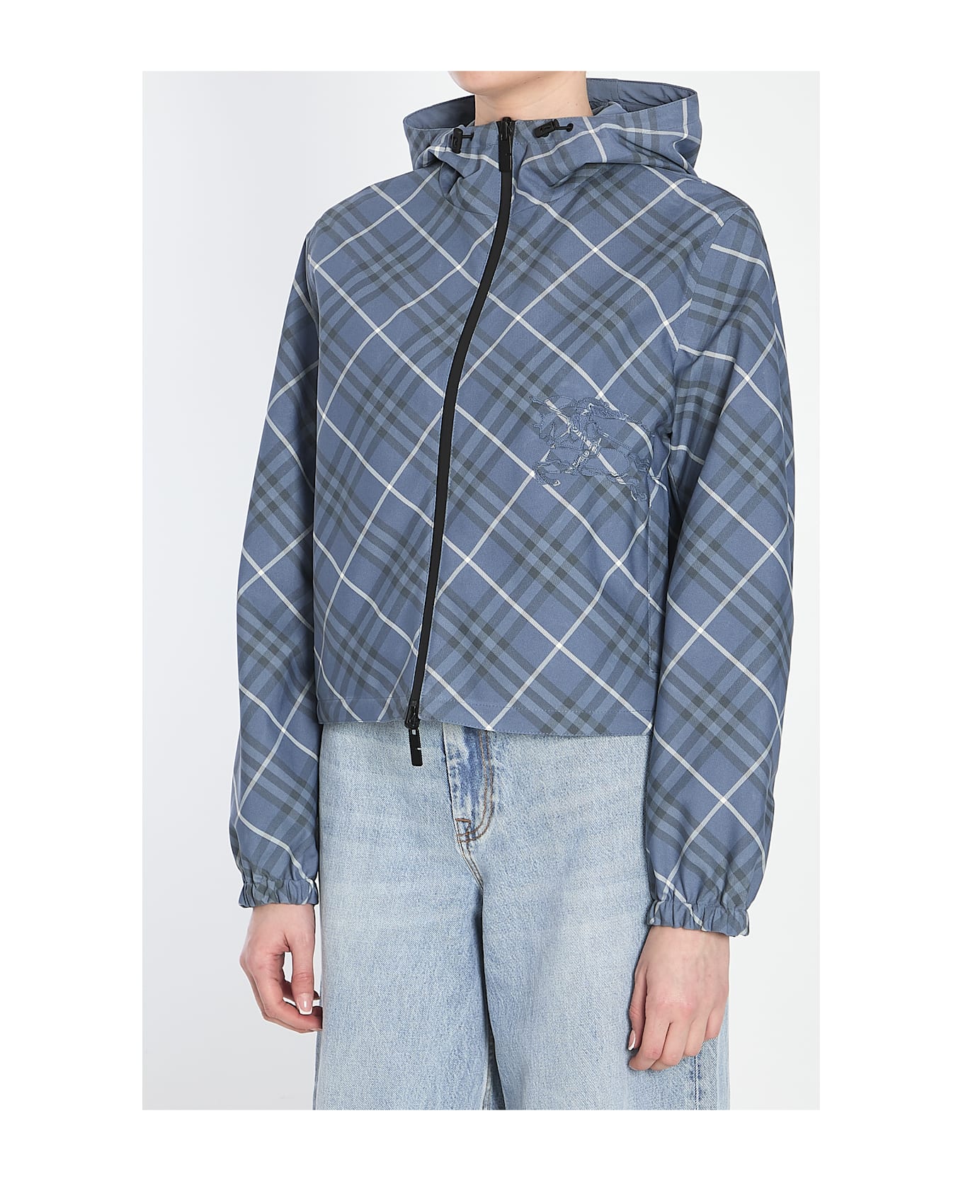 Burberry Reversible Check Jacket - PEWTER IP CHECK
