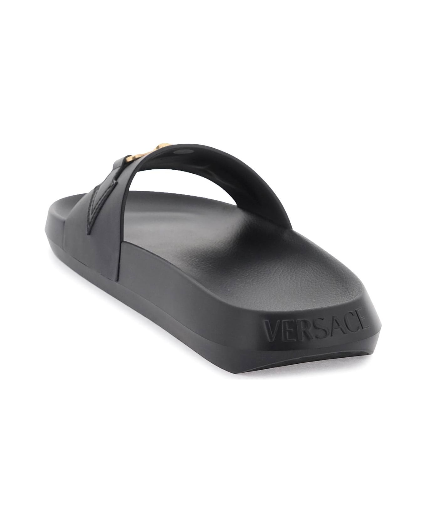 Versace Medusa Slides - Black
