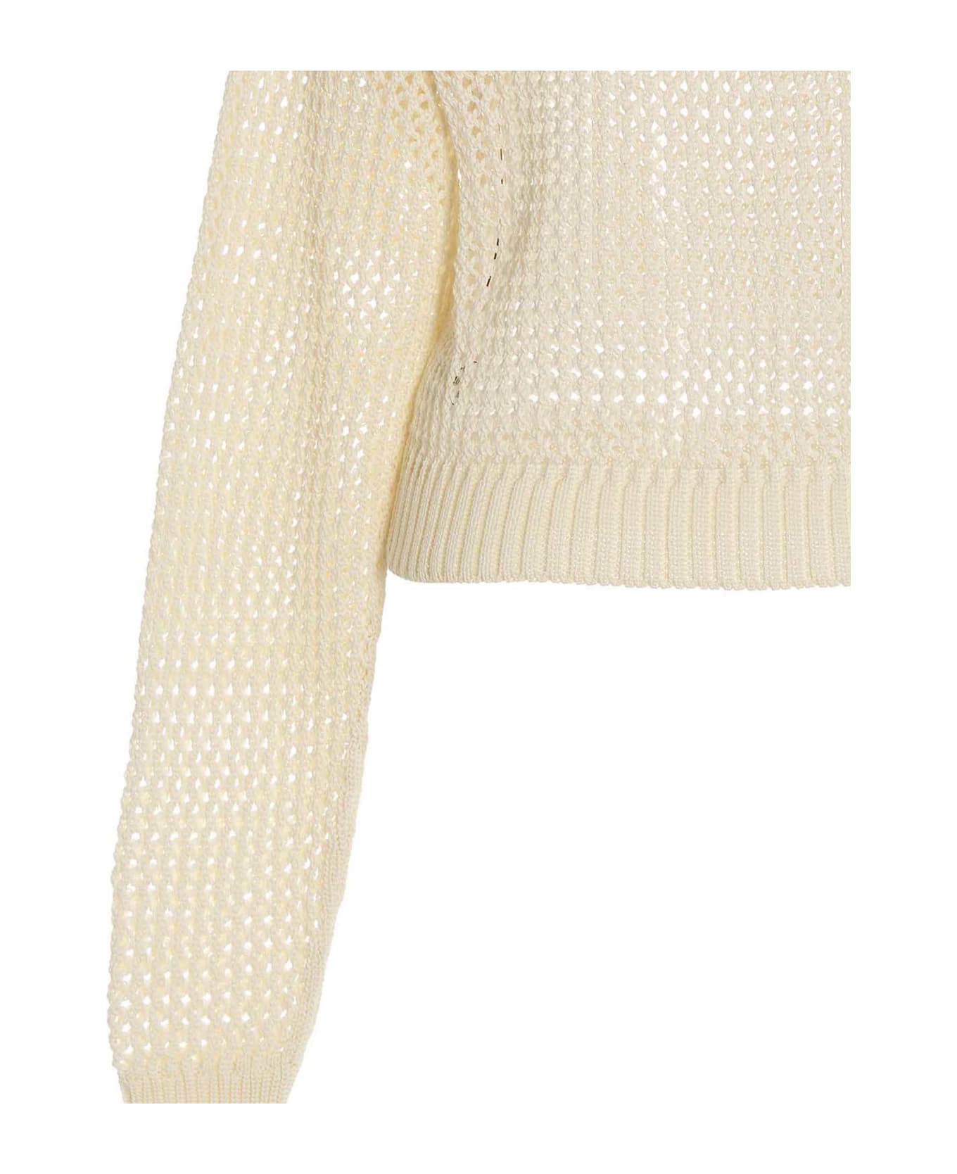 Ramael 'bio Cable' Sweater - White