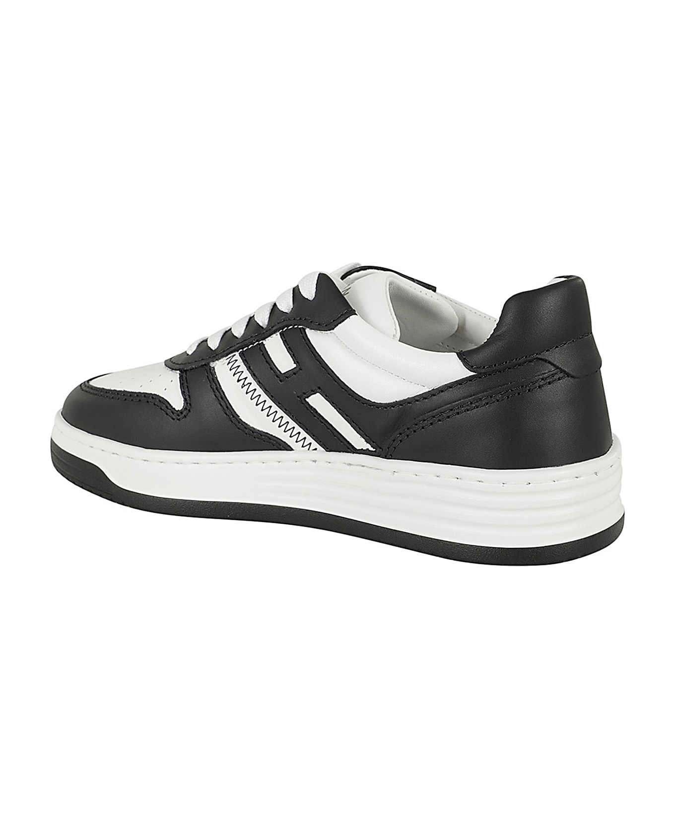 Hogan H630 Allacciato - Bianco Nero スニーカー