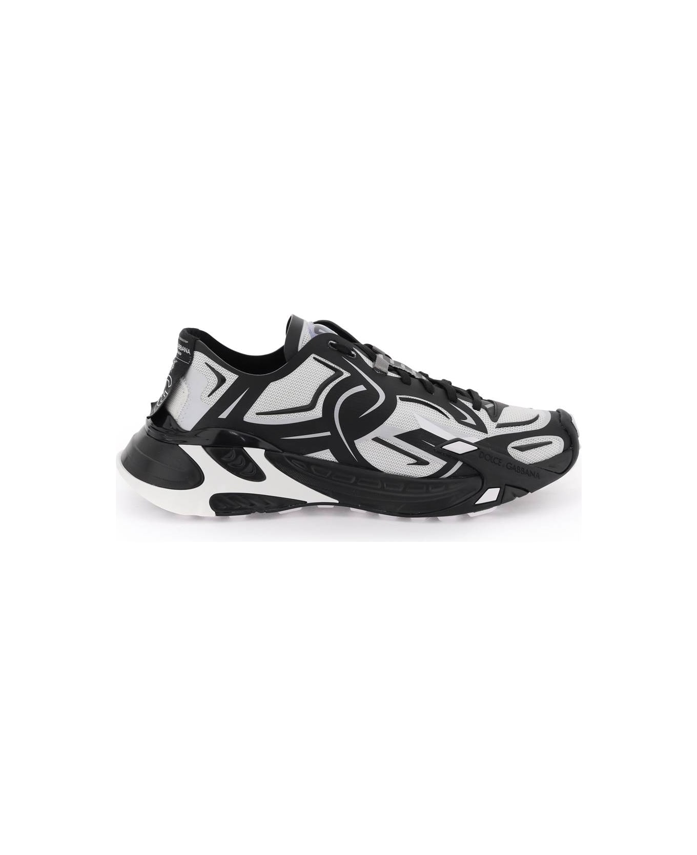 Dolce & Gabbana Fast Sneakers - white/black