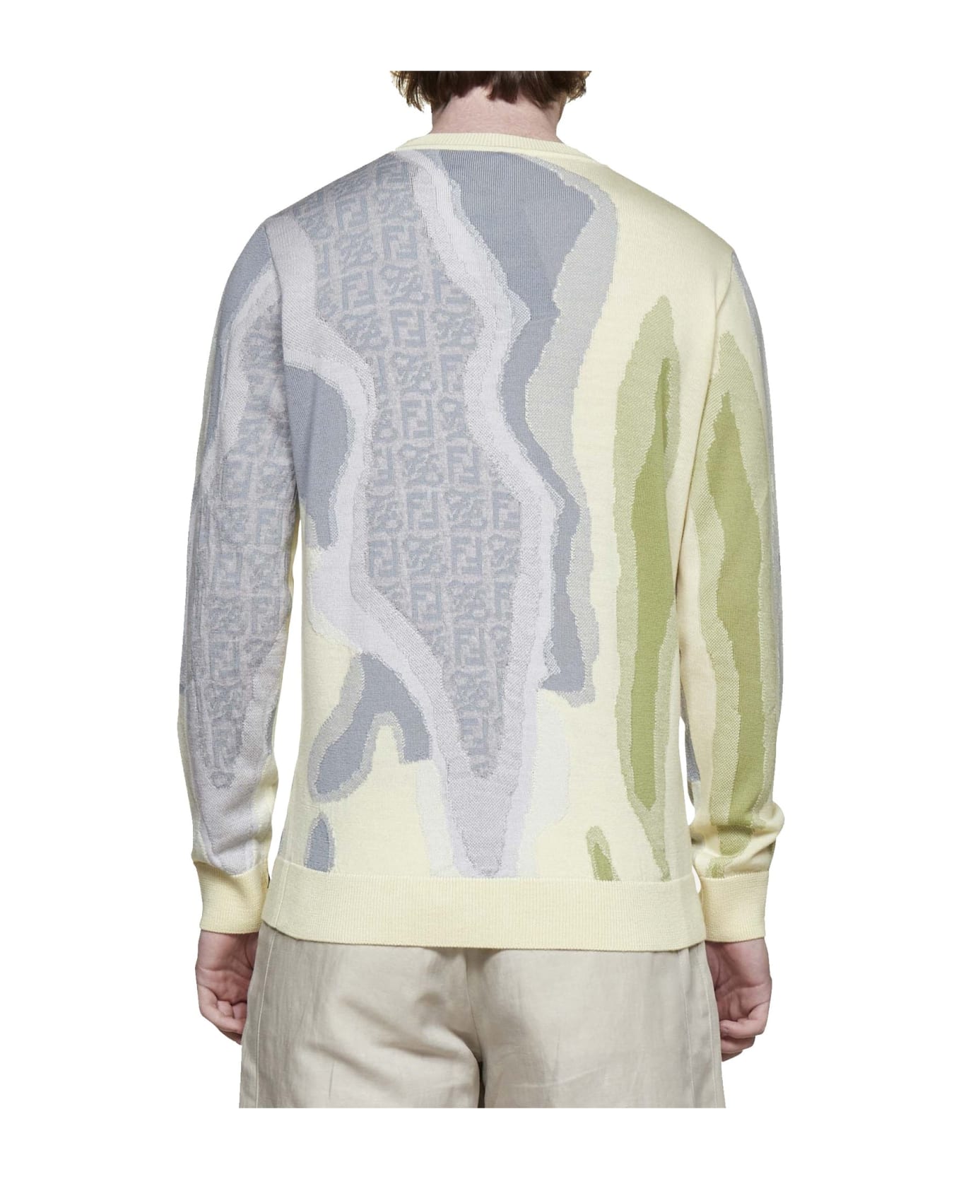 Fendi Earth Sweater - Green ニットウェア