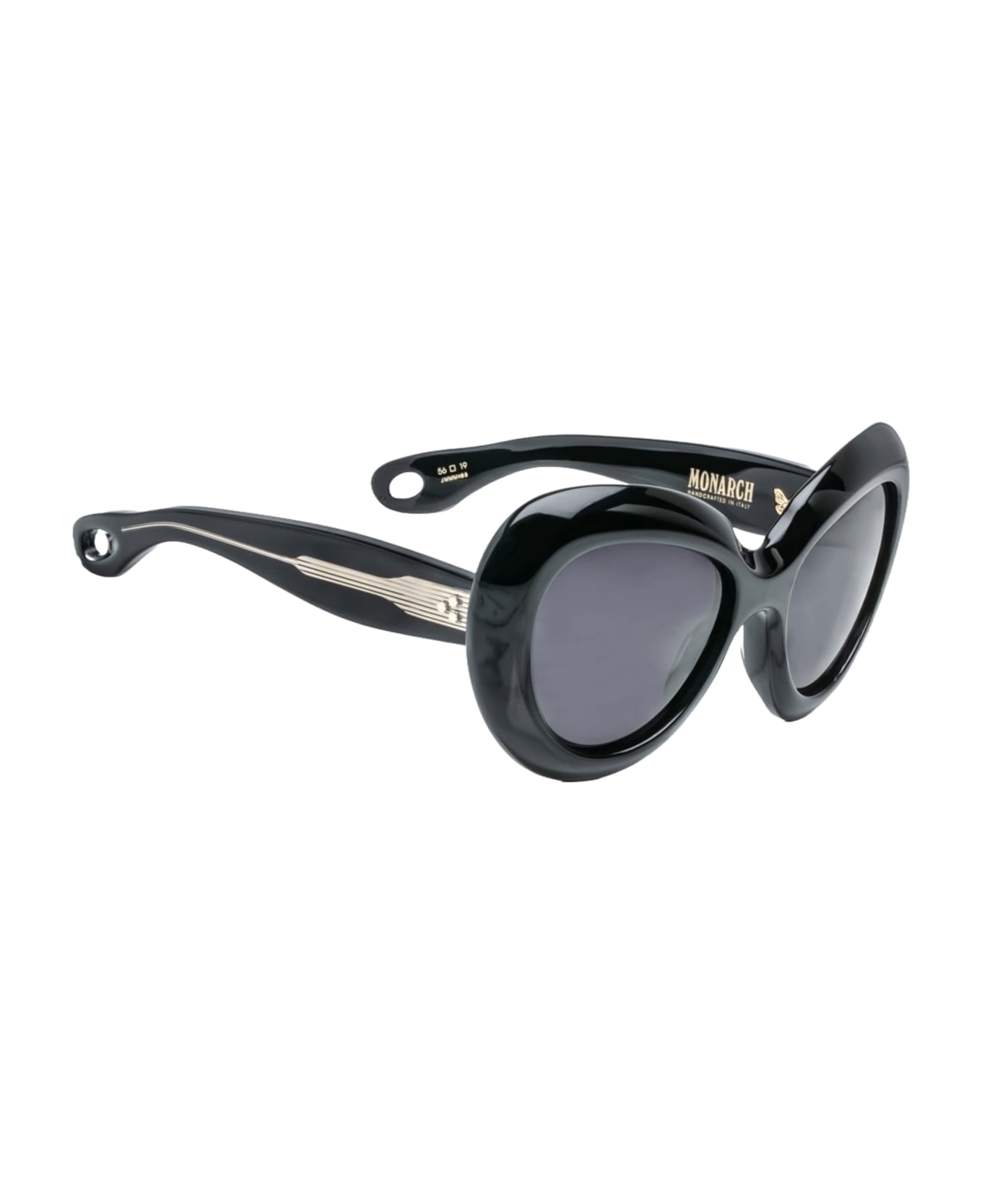 Jacques Marie Mage Monarch - Black Sunglasses - Black