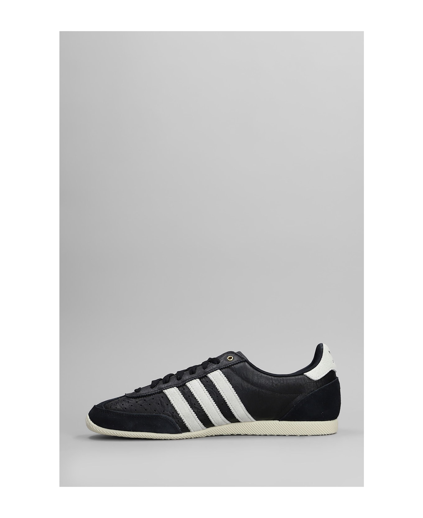 Adidas Japan Sneakers In Black Leather - black