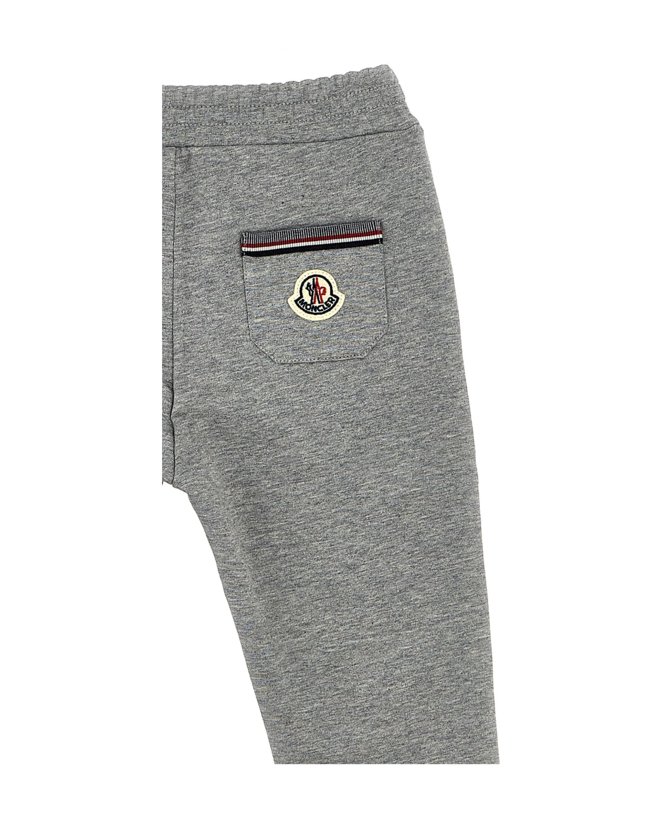 Moncler Complete Hoodie + Joggers - Gray