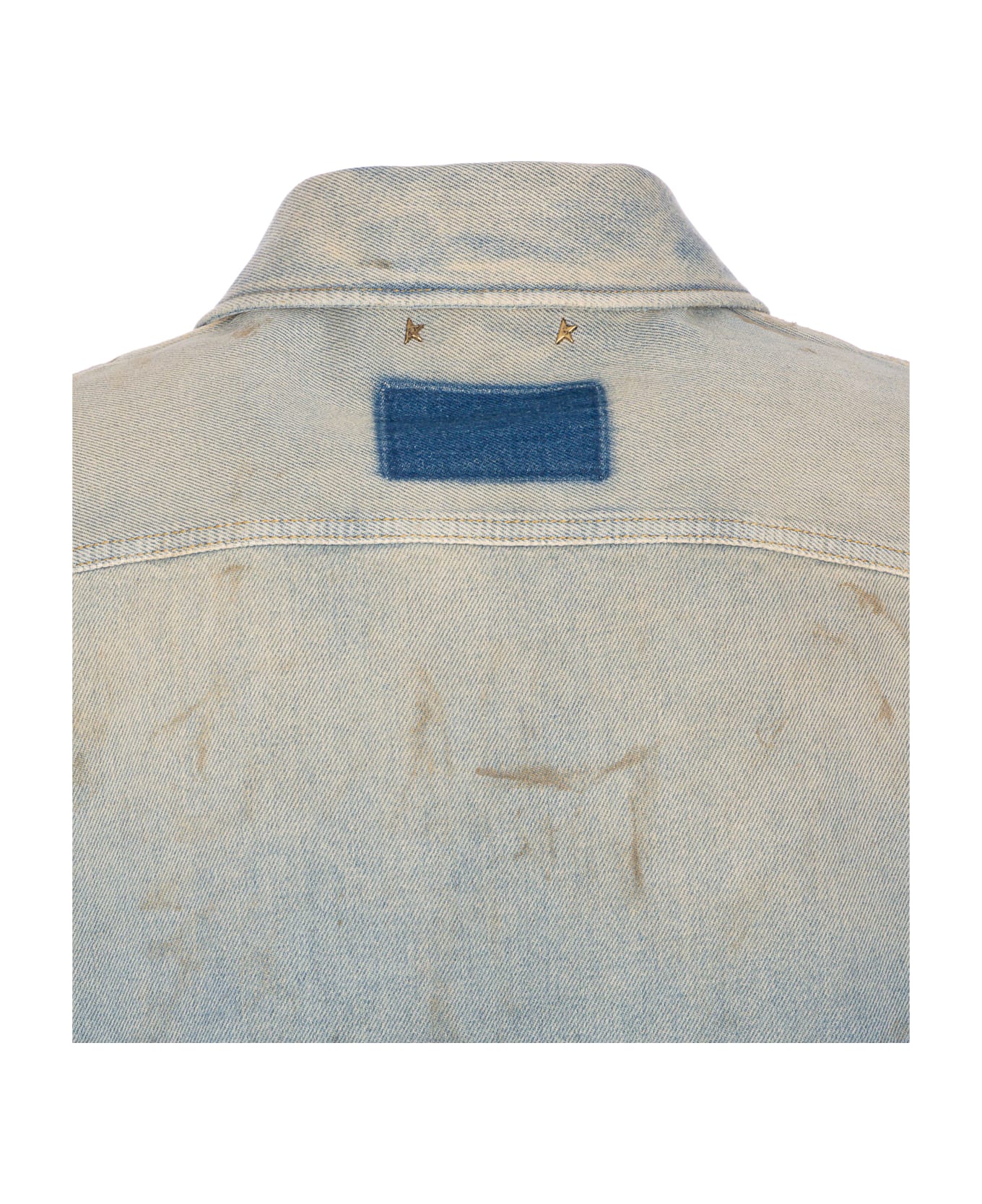 Golden Goose Mackenzie Work Denim Jacket - LIGHT BLUE