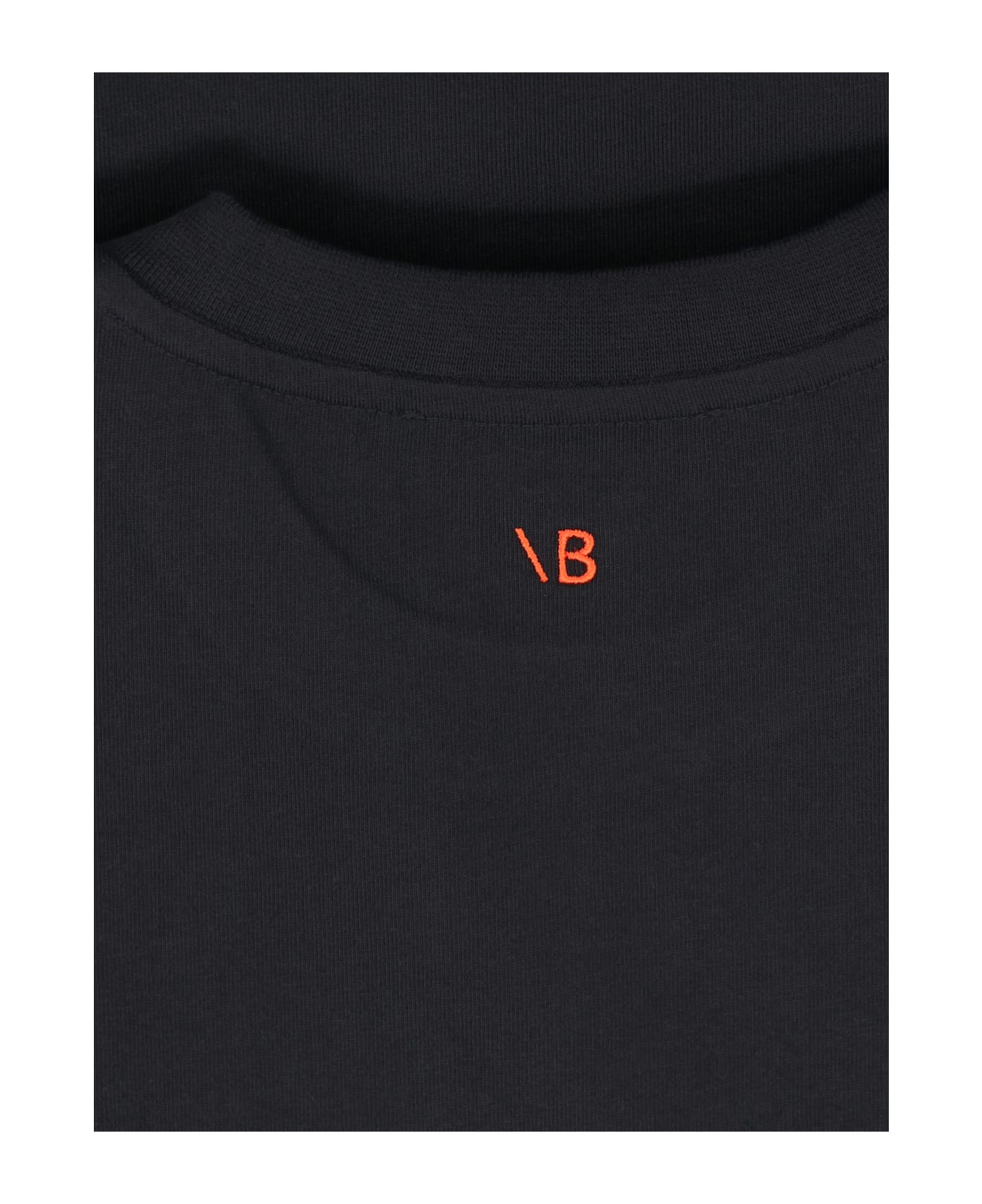 Victoria Beckham 
slogan
 T-shirt - Black