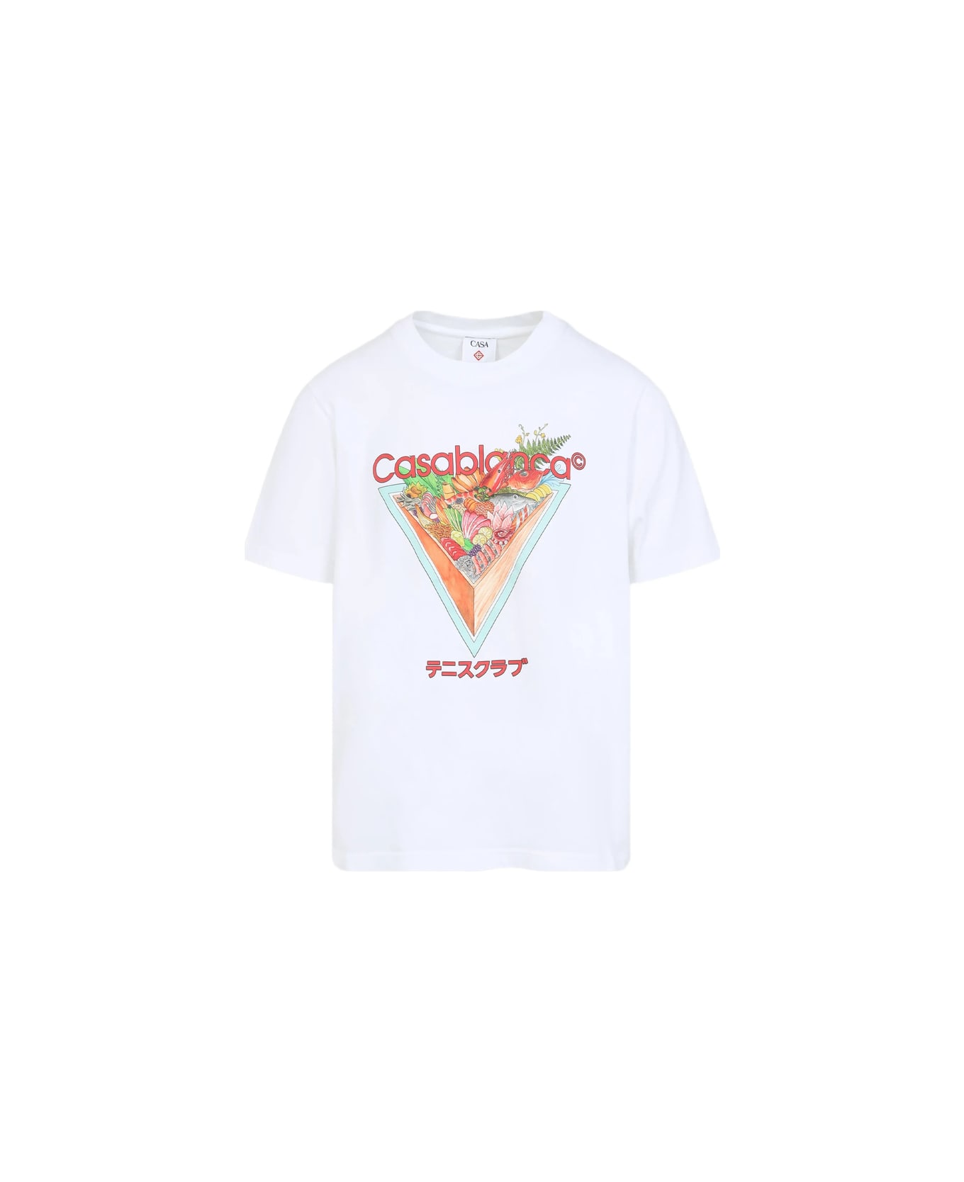 Casablanca T-shirt - WHITE