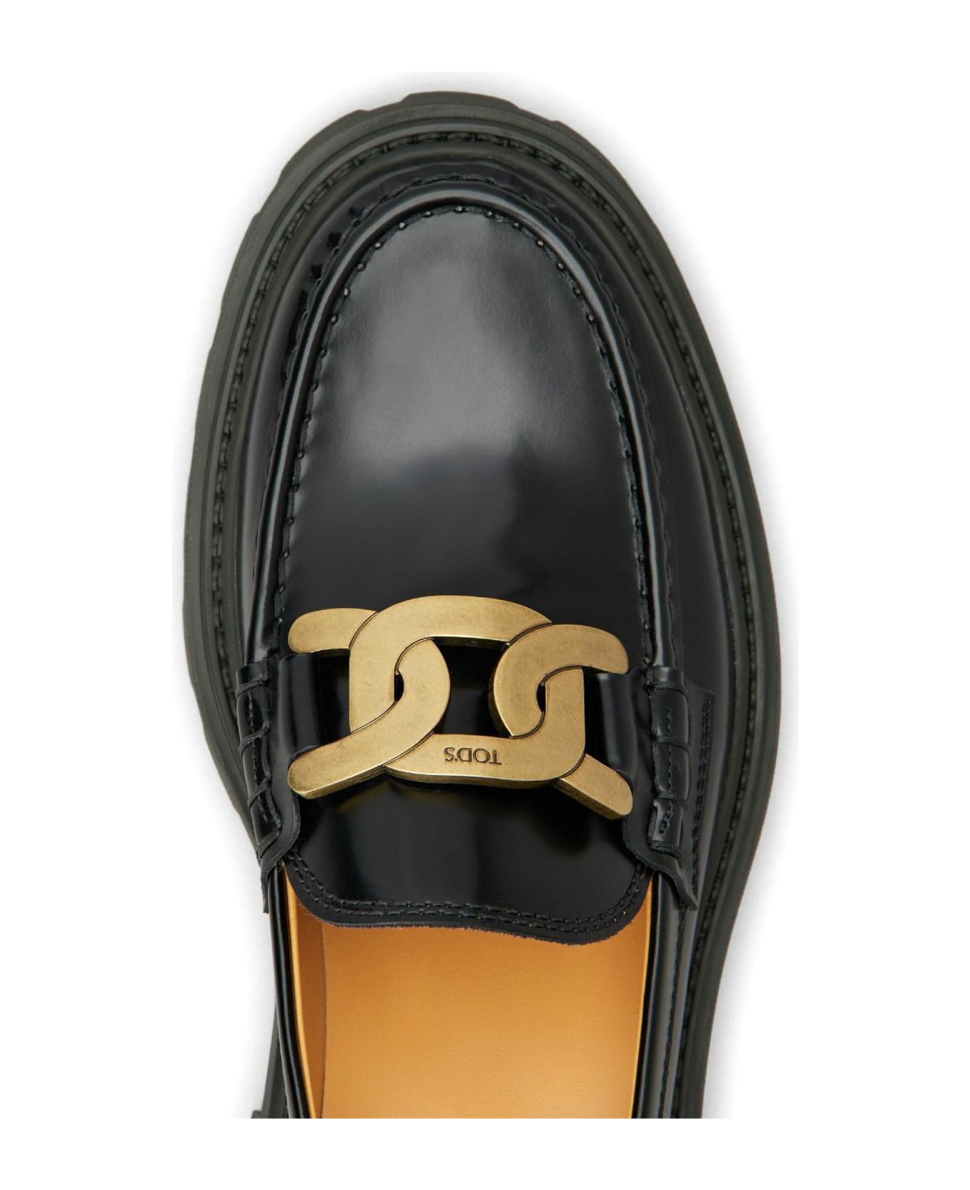 Tod's Hook Gomma Loafers - Black