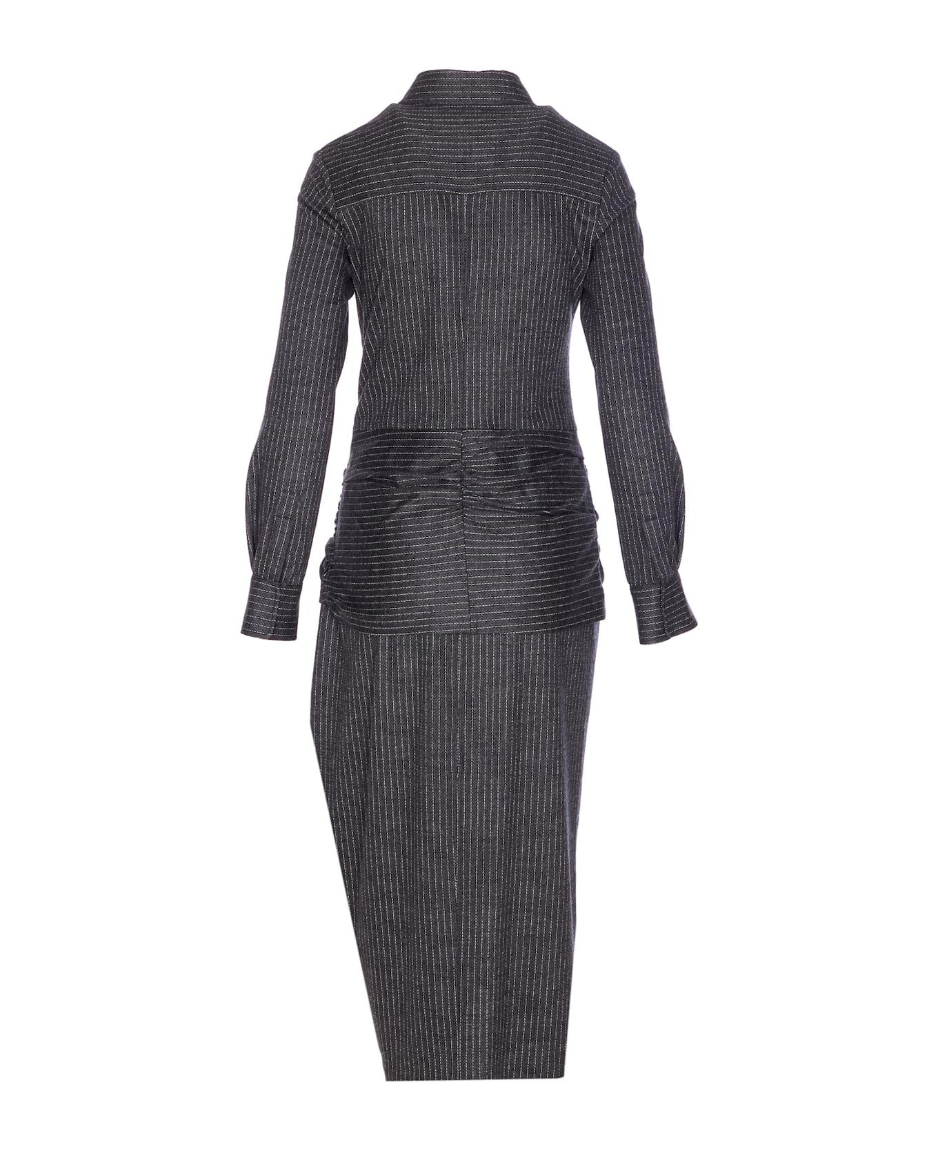 Isabel Marant Rosalie Dress - Grey