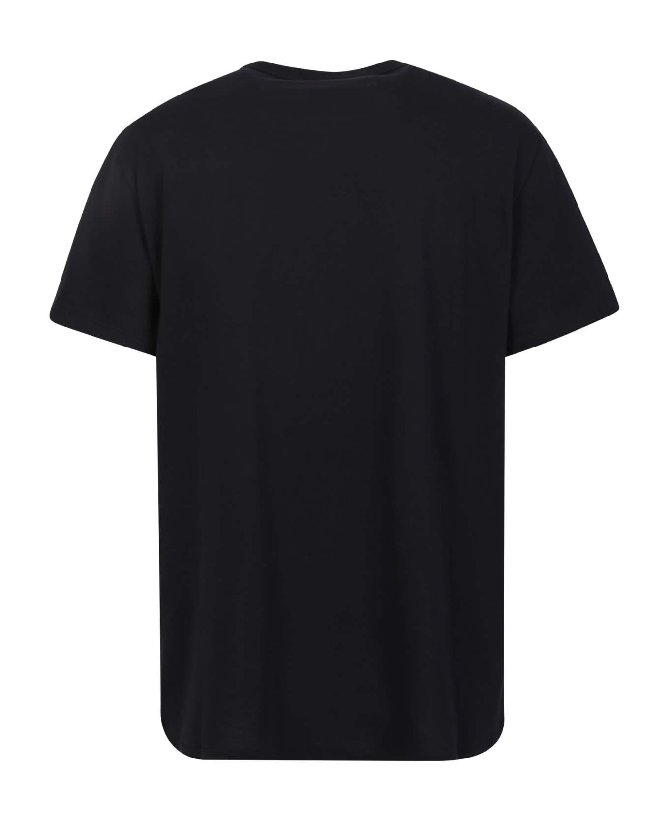 Alexander McQueen T-shirt With Side Skull Print - Black