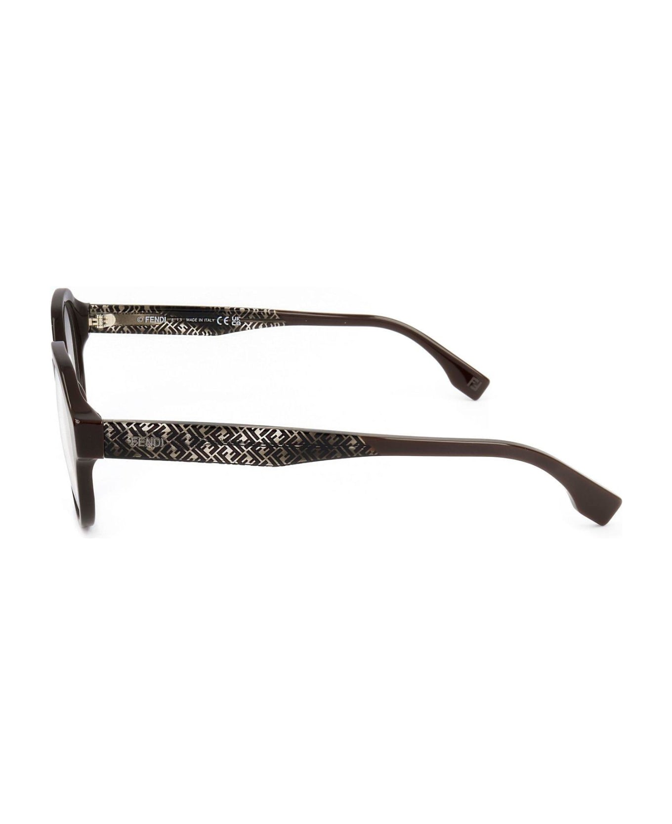 Fendi Eyewear Round Frame Glasses - 050