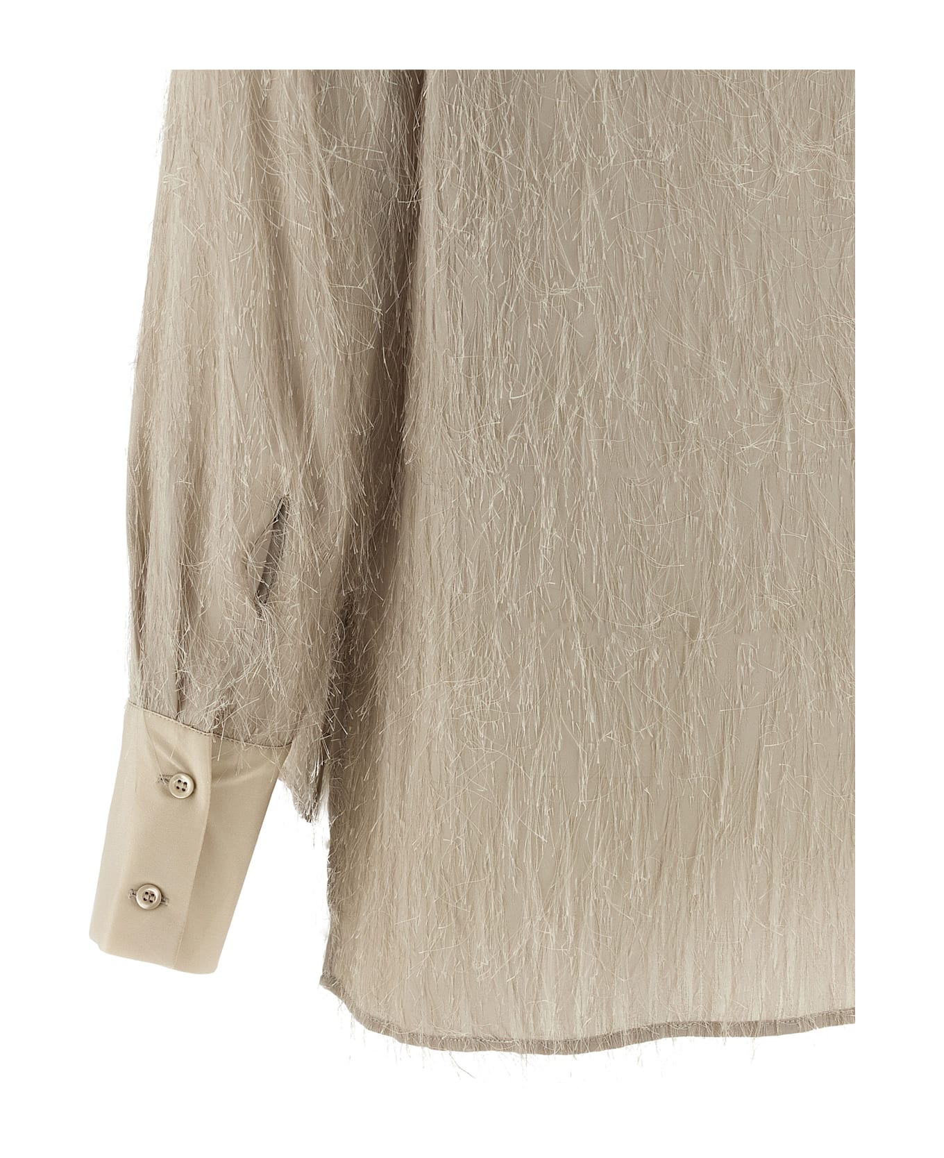 Peserico Fil Coupé Shirt - Beige