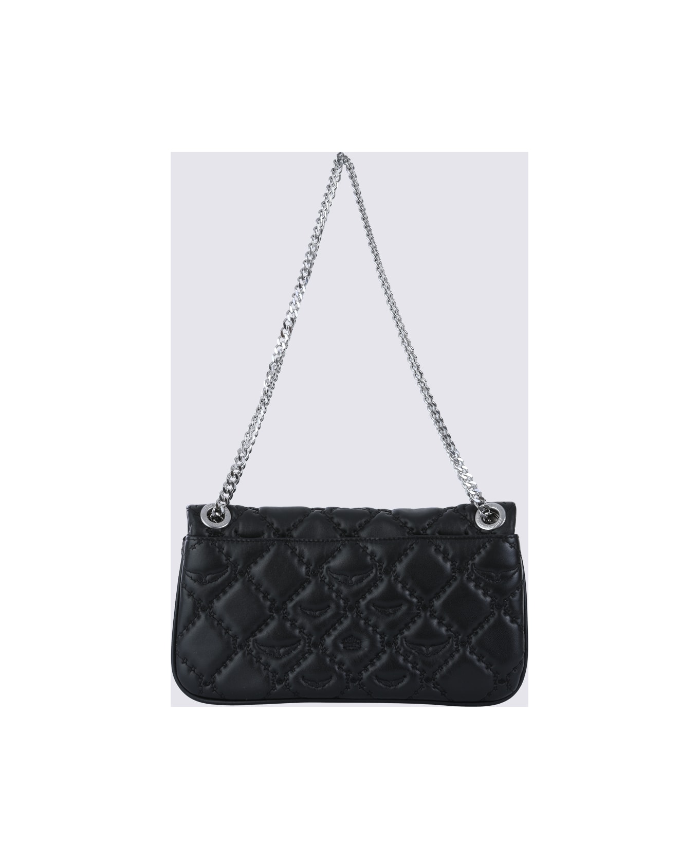 Zadig 
Voltaire Black Leather Rock Ii Shoulder Bag - Black