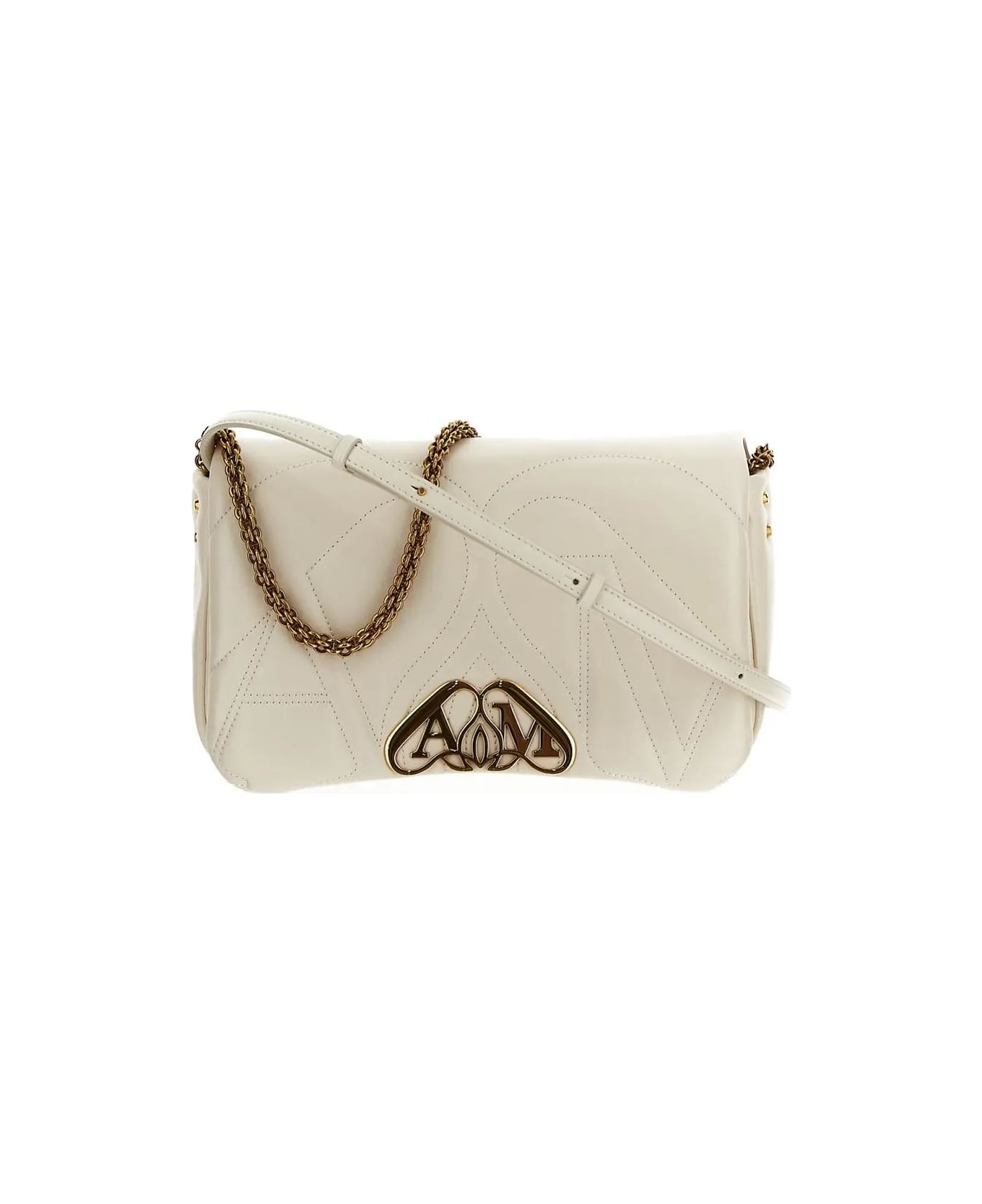 Alexander McQueen The Seal Bag - White ショルダーバッグ