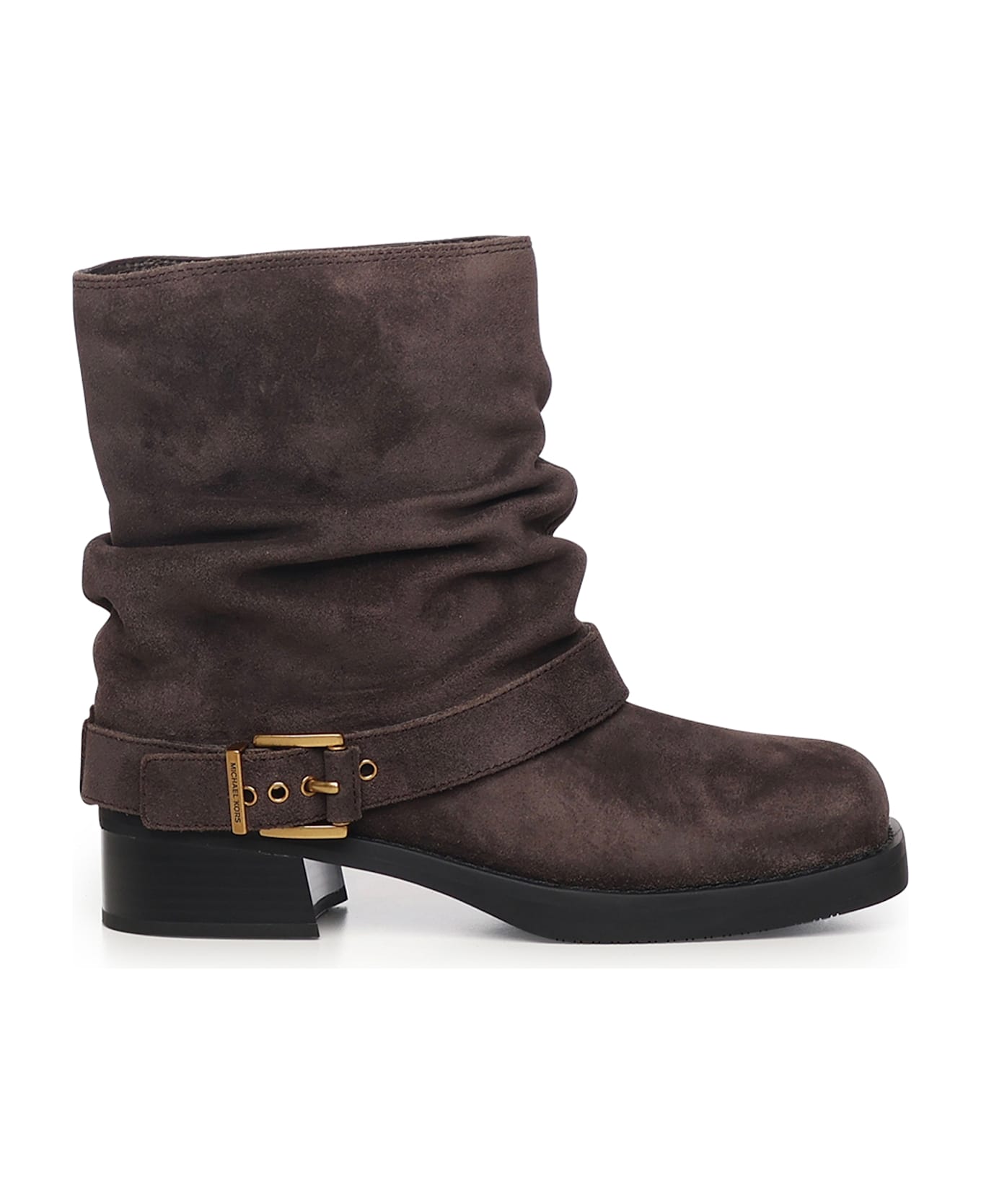 MICHAEL Michael Kors Colby Leather Ankle Boot - Brown
