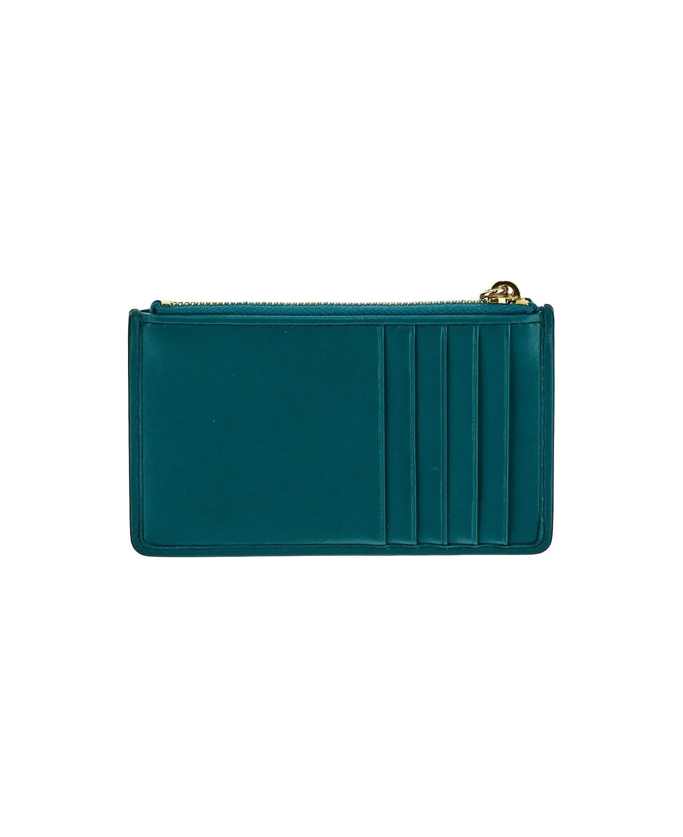 Miu Miu Matelassé Nappa Leather Envelope Wallet - LAGUNA 財布