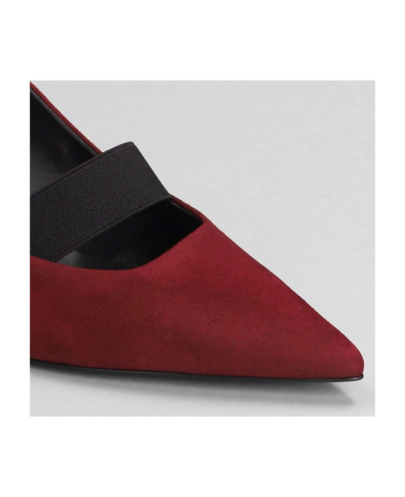 Marc Ellis Pumps In Bordeaux Suede - bordeaux