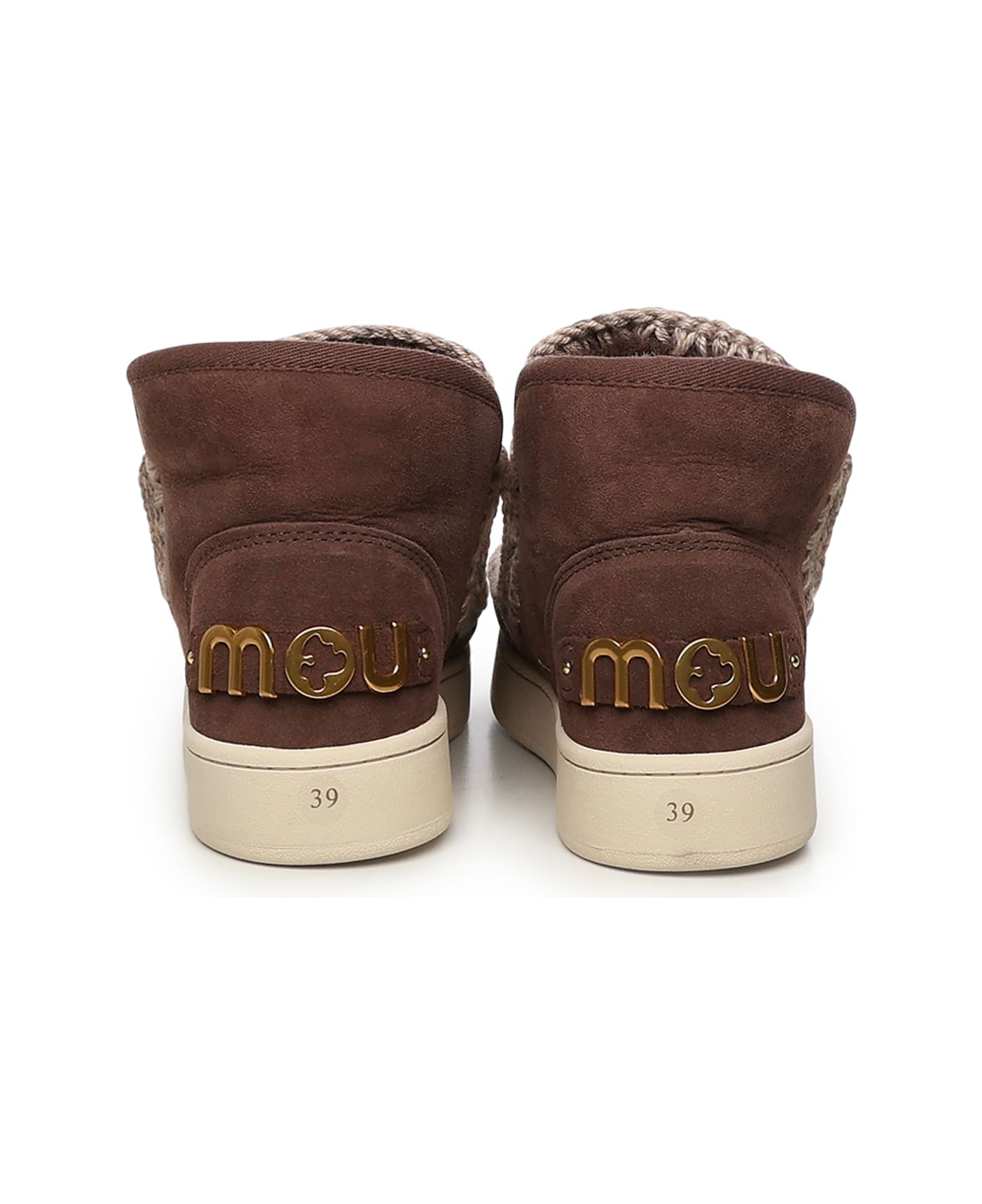 Mou New Eskimo Sneaker - BROWN PEPPER