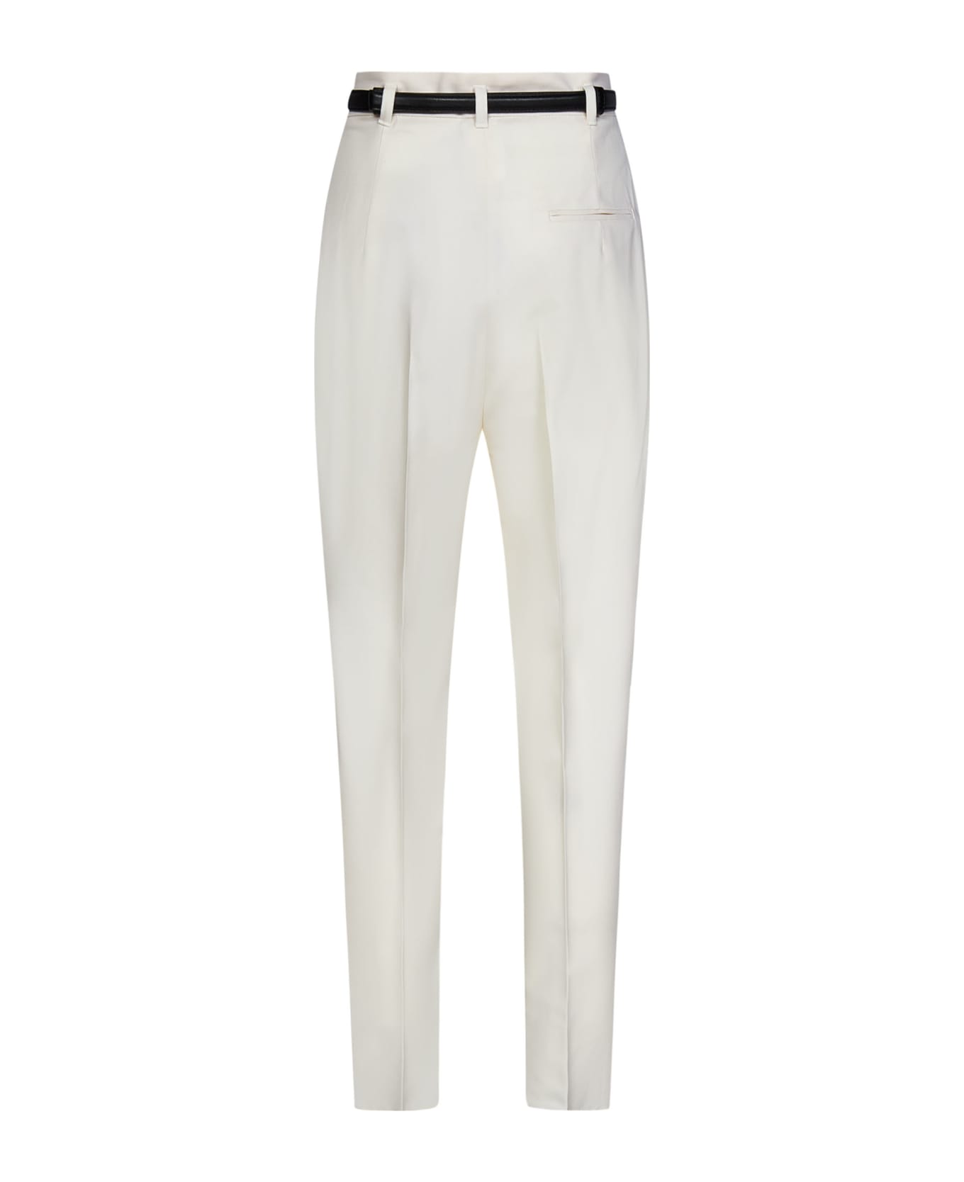 Max Mara Studio Briose Trousers - White