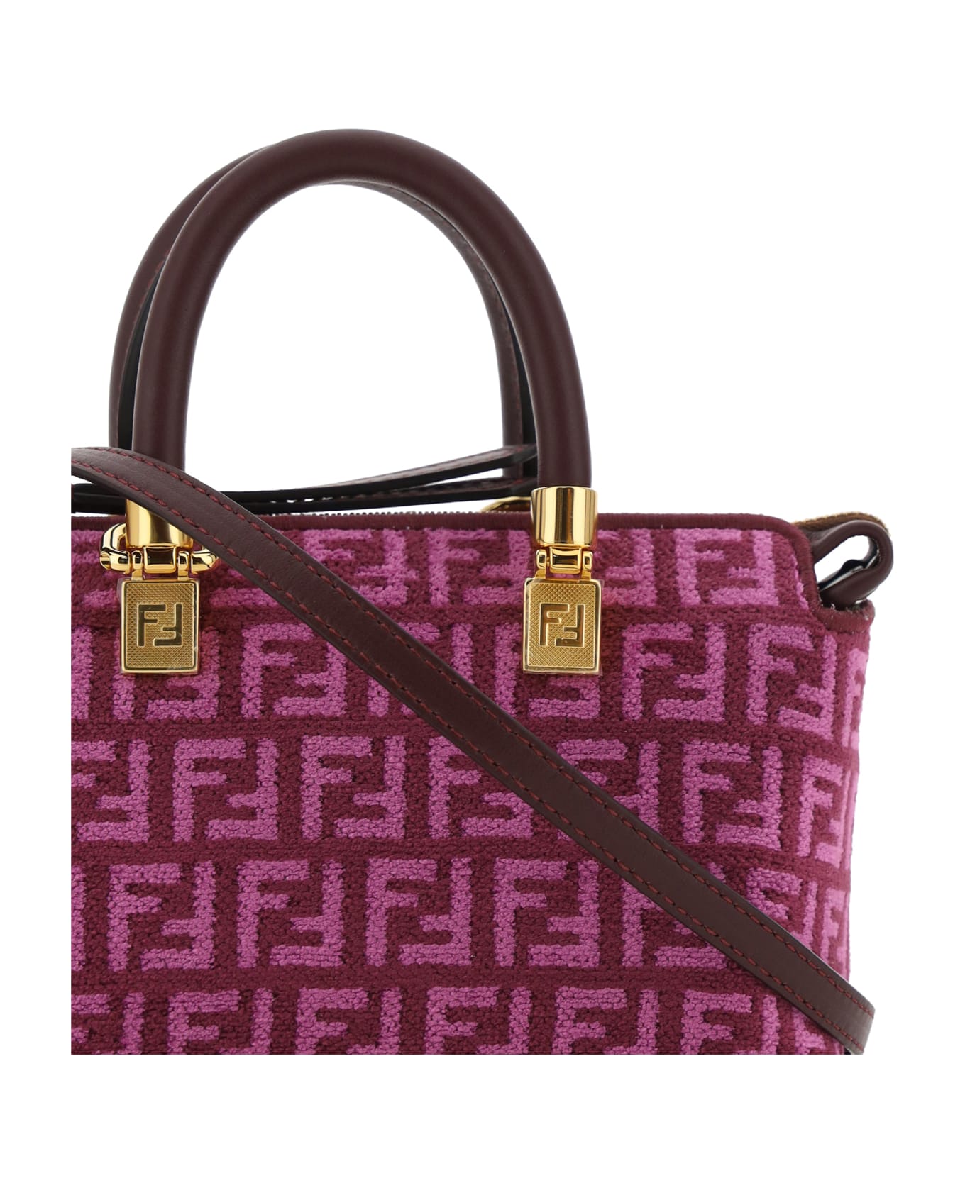 Fendi Mini By The Way Handbag - Pink, brown トートバッグ