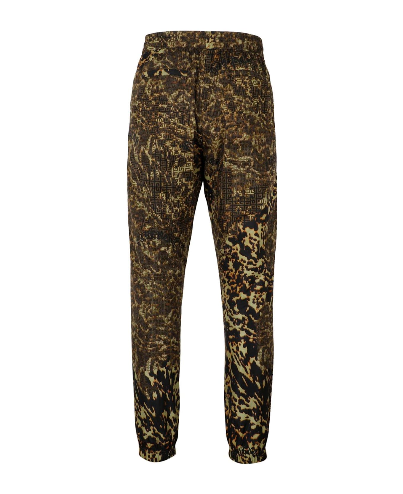 Givenchy 4g Printed Straight Leg Joggers - GREEN
