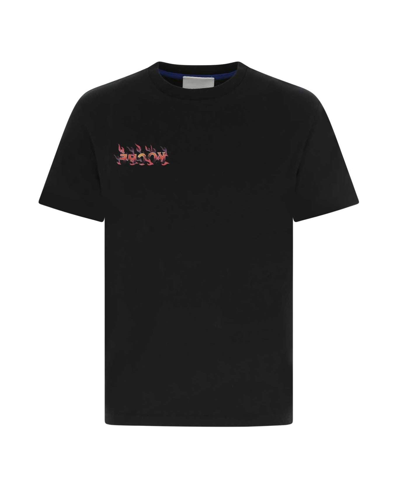Koché Black Cotton T-shirt - 900