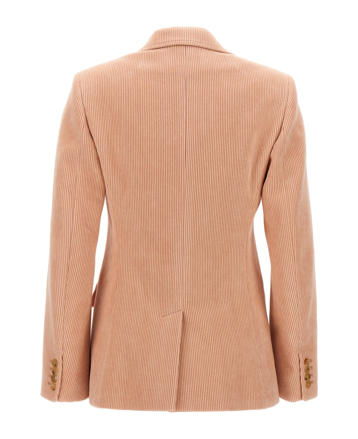 Chloé Single-breasted Cotton Jacket - MISTY PINK ブレザー