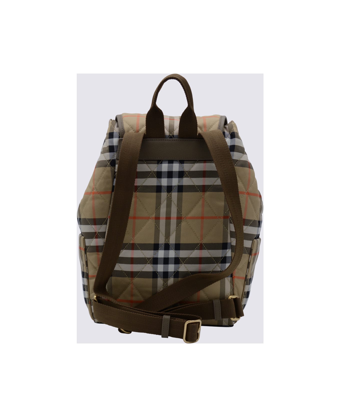 Burberry Beige Horseshoe Backpack - SAND バックパック