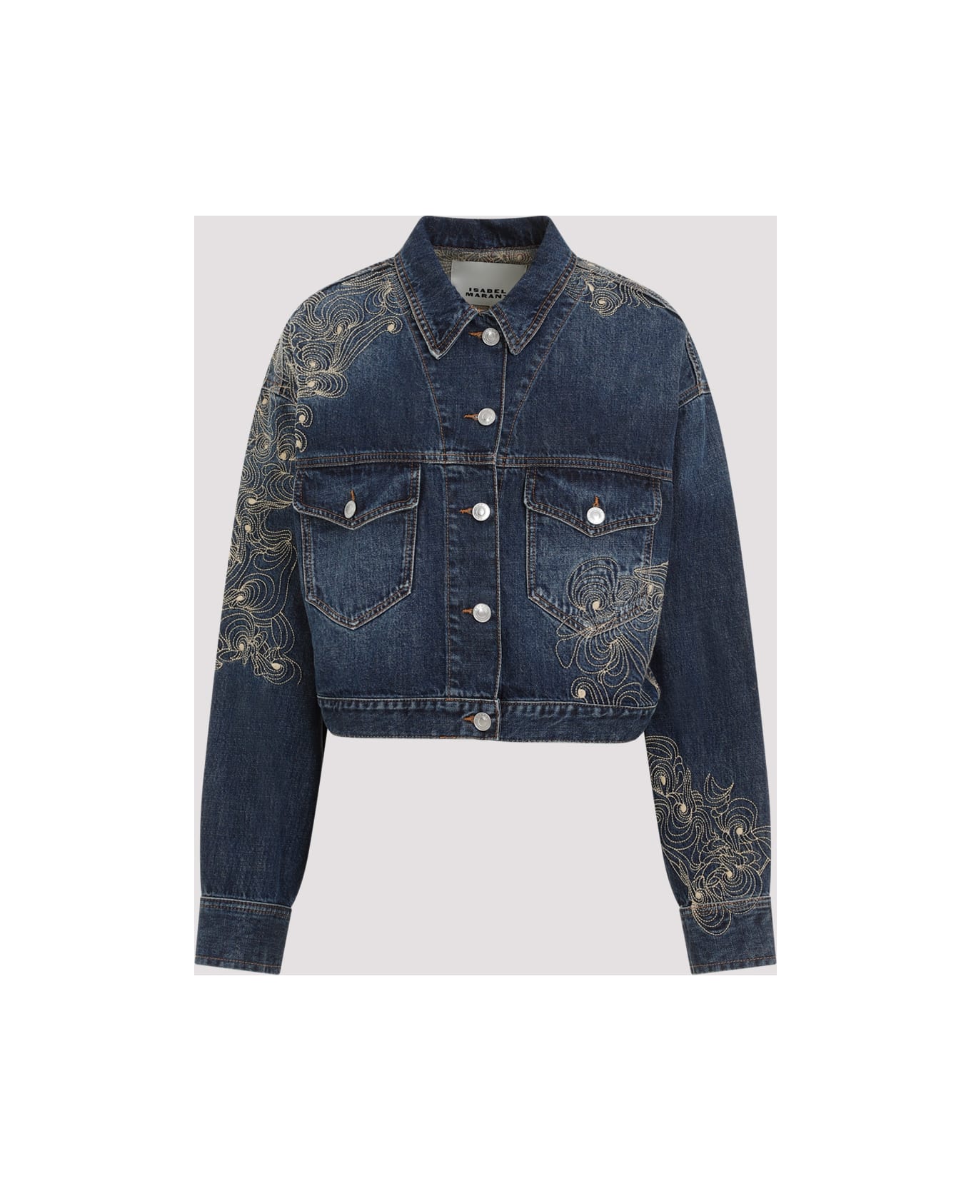 Isabel Marant Isleya Denim Jacket - Bu Blue ジャケット