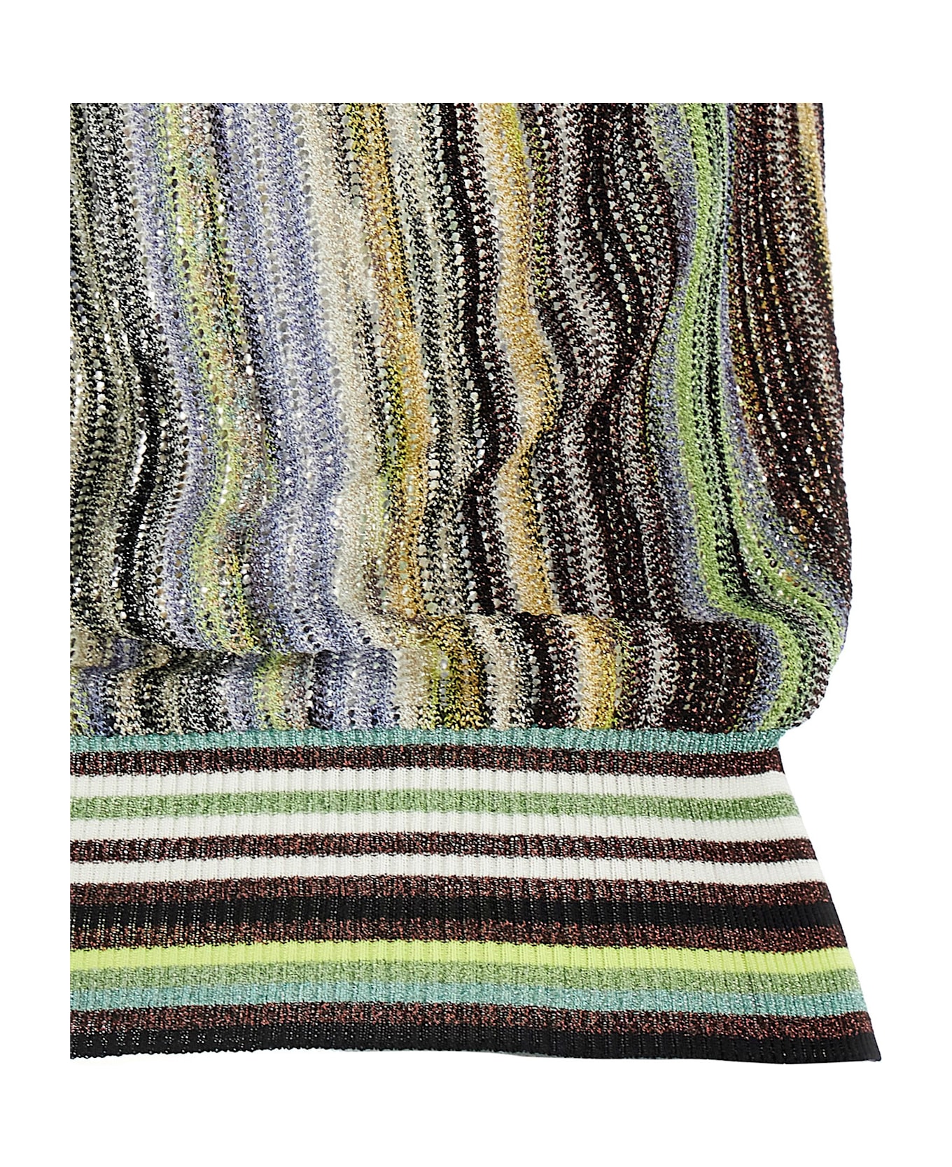 Missoni Striped Lamé Top - Multicolor