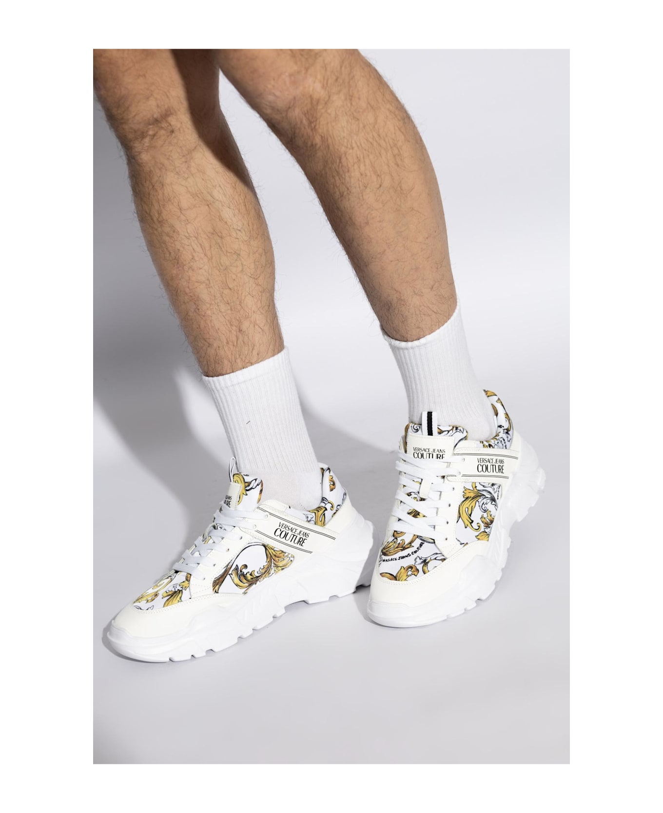 Versace Jeans Couture Sneakers Fondo Speedtrack - WHITE