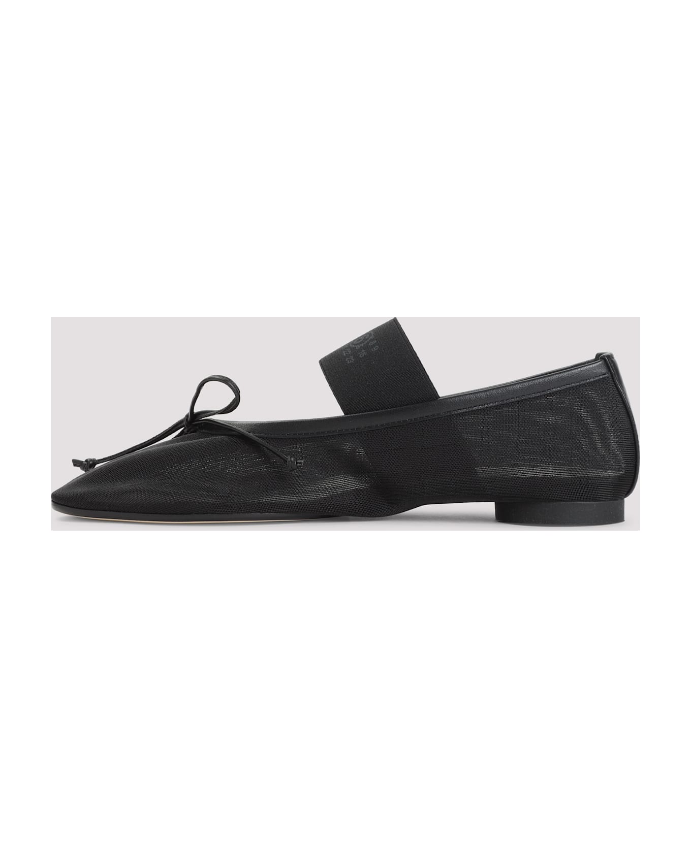 MM6 Maison Margiela Ballet Shoes - BLACK