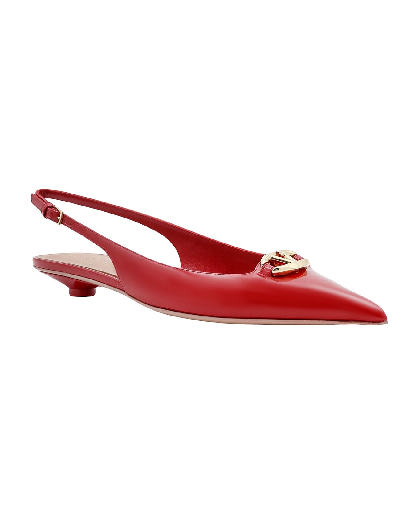 Valentino Garavani Slingback - Red フラットシューズ