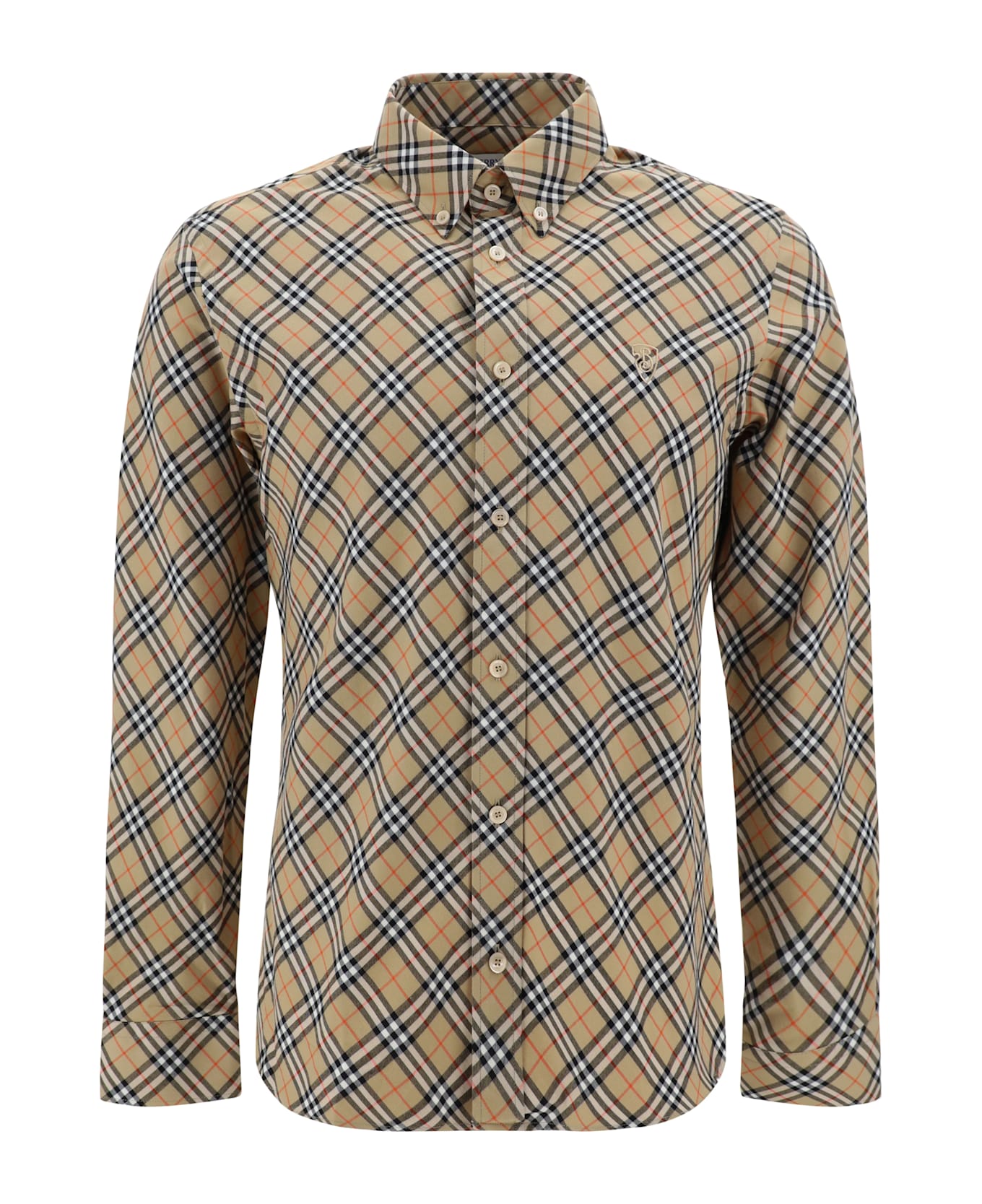 Burberry Casual Shirts - Sand Ip Check