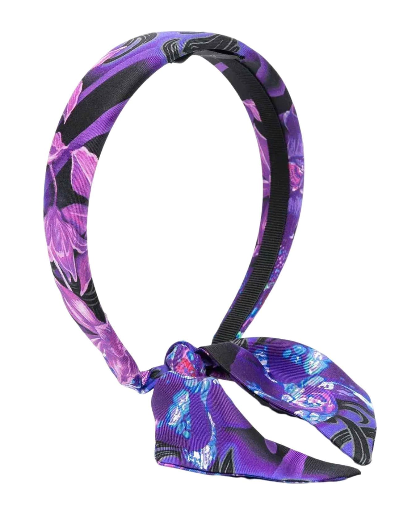 Young Versace Purple Headband Women - Viola