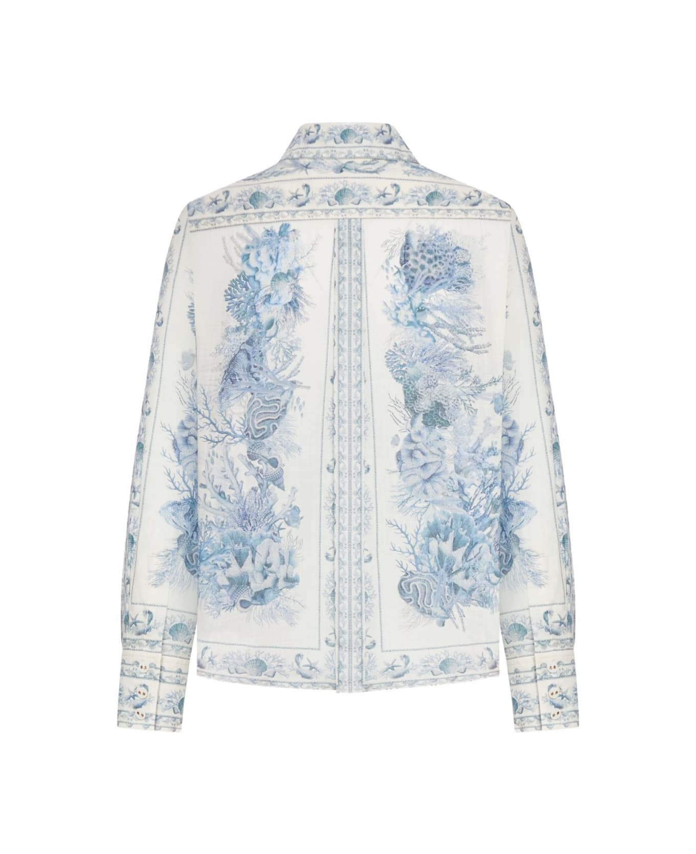 Zimmermann Wanderlust Cotton Shirt - White