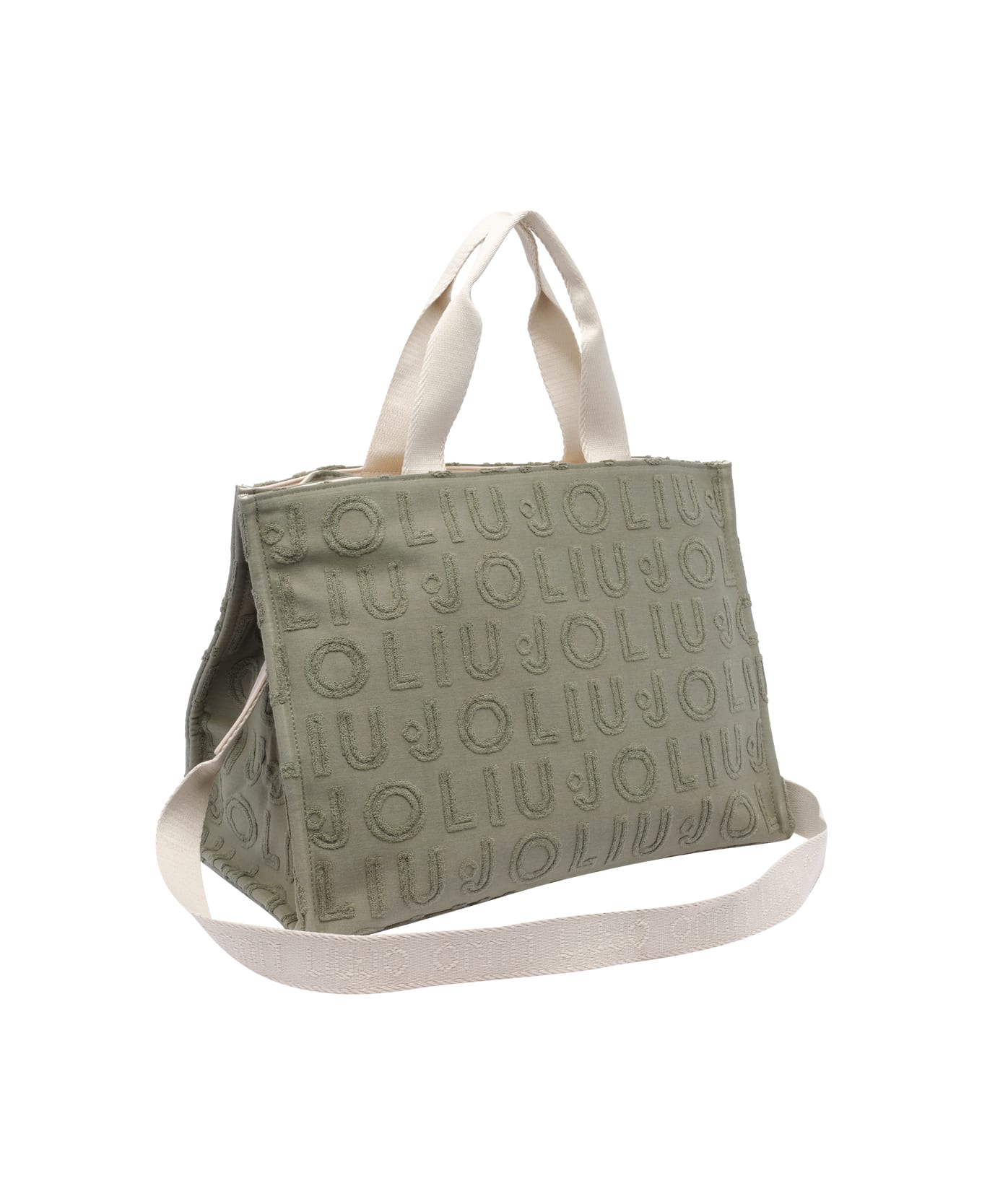 Liu-Jo Logo Tote Bag - Green