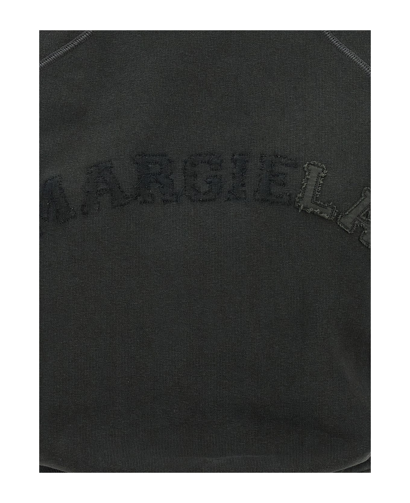 Maison Margiela Décortiqué Logo Sweatshirt - Gray