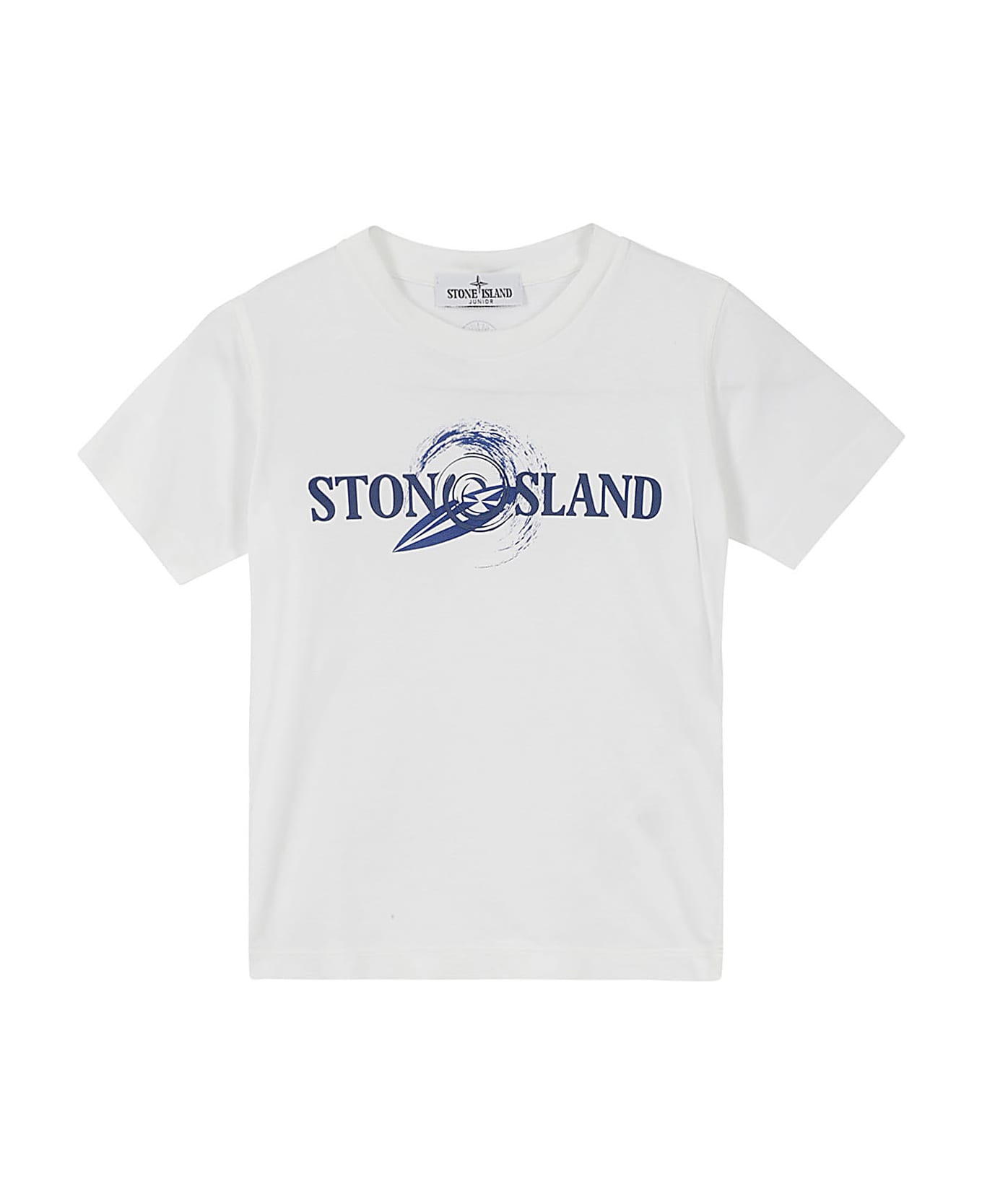 Stone Island Junior T Shirt - White Tシャツ＆ポロシャツ