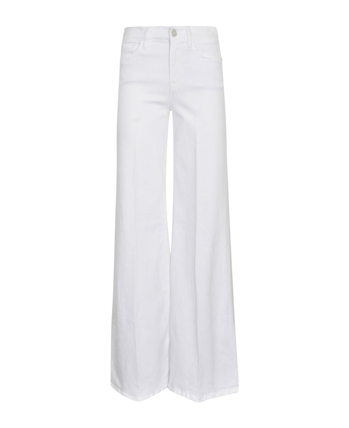 Frame Le Palazzo Trousers - White