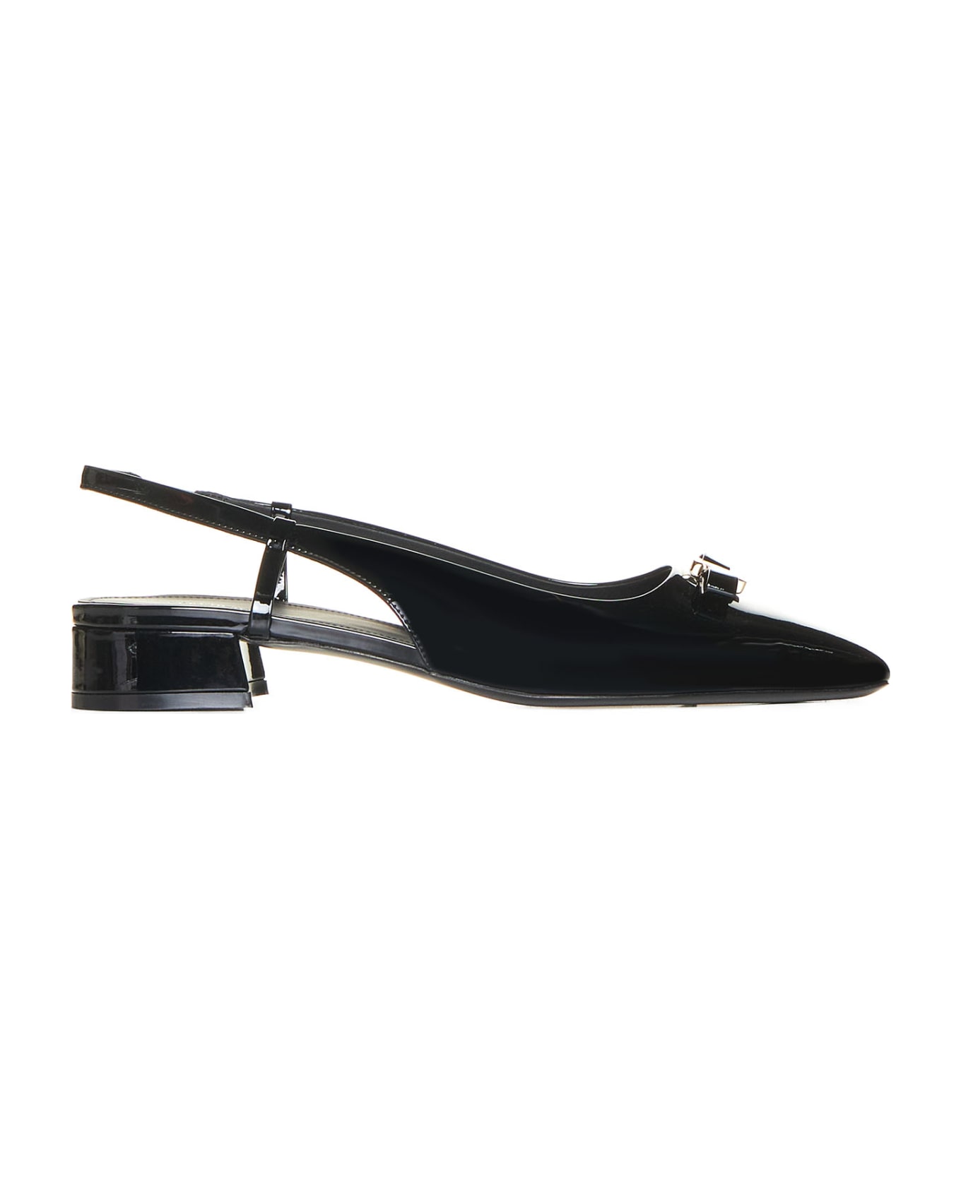 Ferragamo High-heeled shoe - Nero || nero || florence nero フラットシューズ