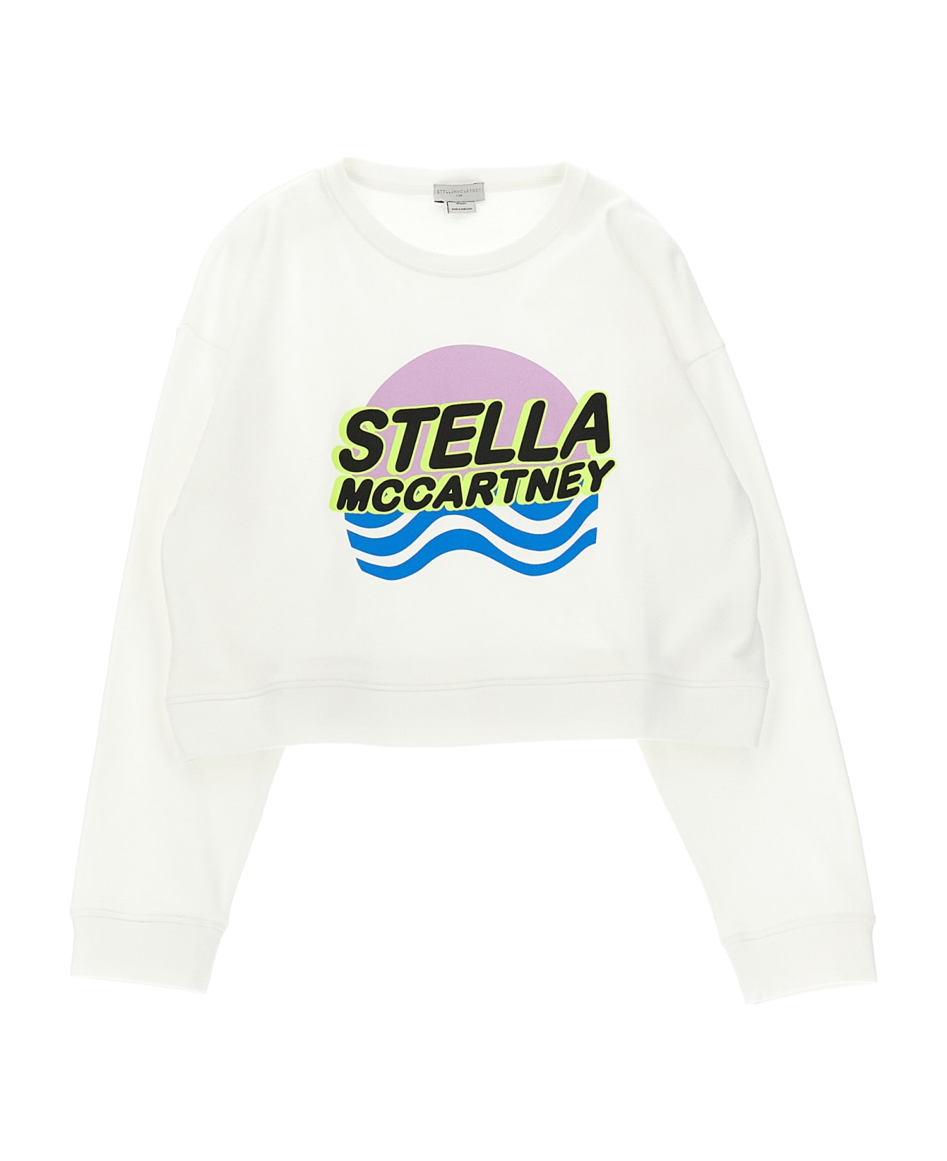 Stella McCartney Kids Logo Sweatshirt - White