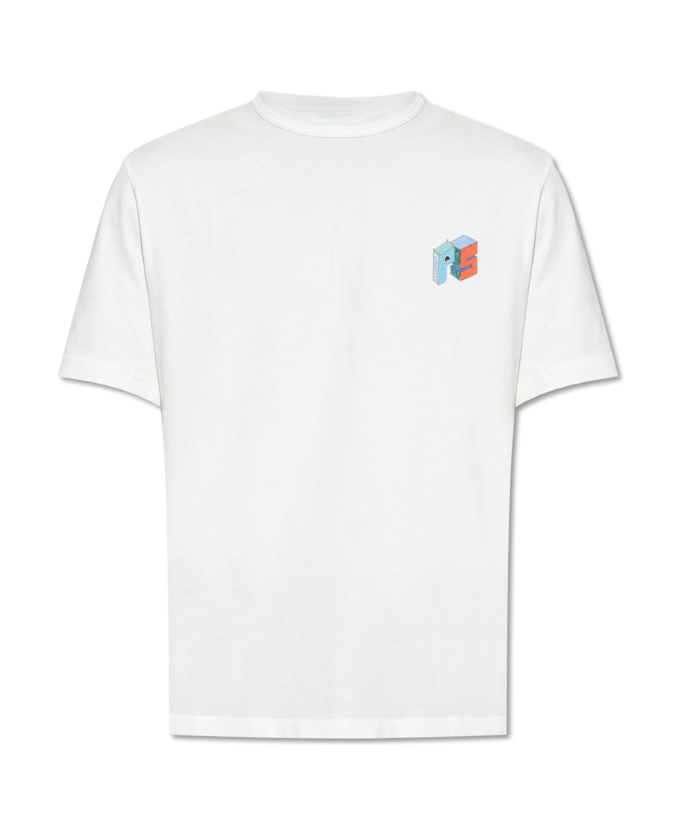 PS by Paul Smith Ps Paul Smith Printed T-shirt - White シャツ