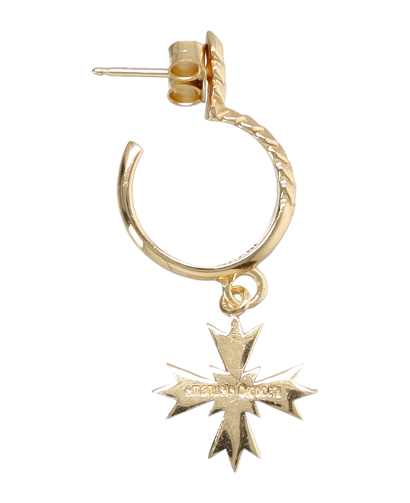 Emanuele Bicocchi Single Earring Crest - GOLD