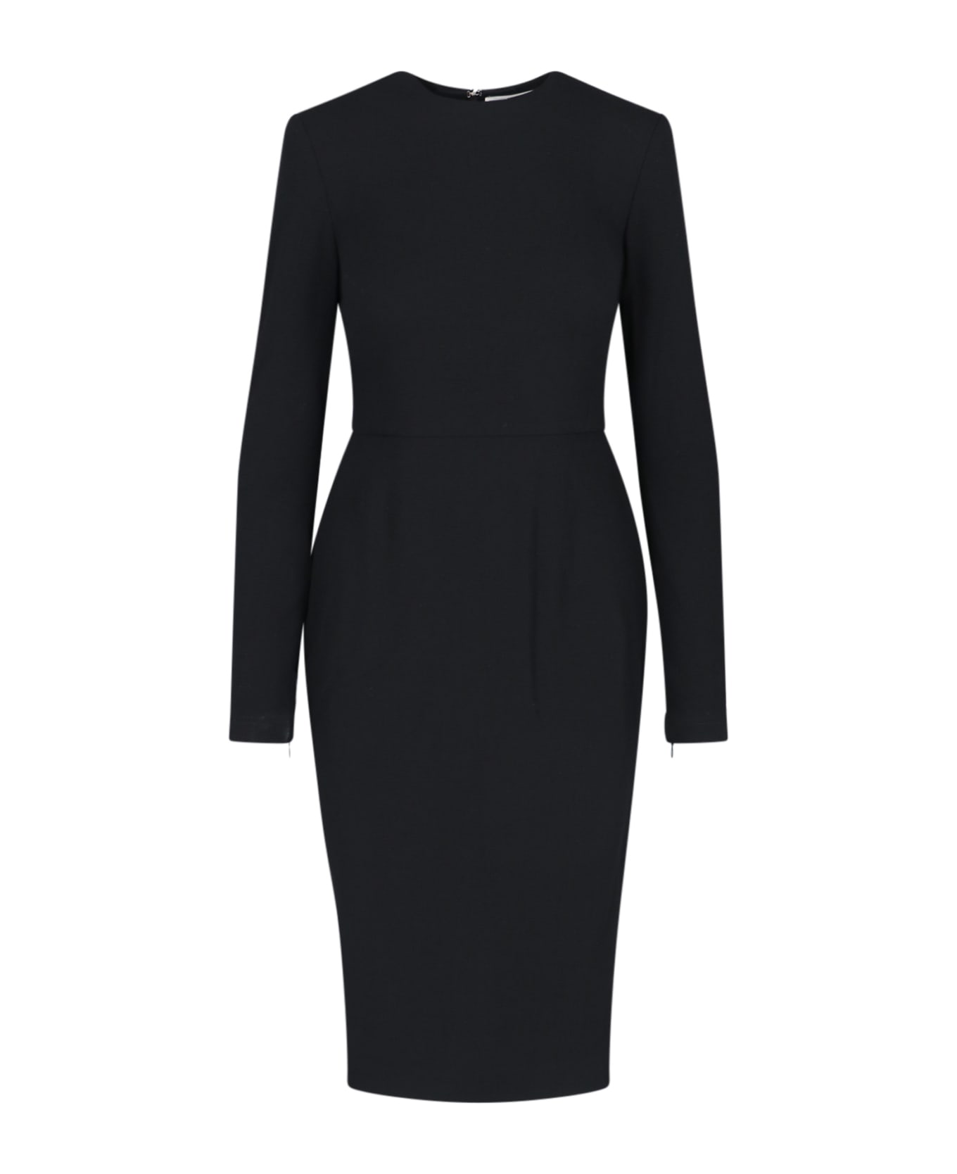 Victoria Beckham Midi T-shirt Dress - Black  