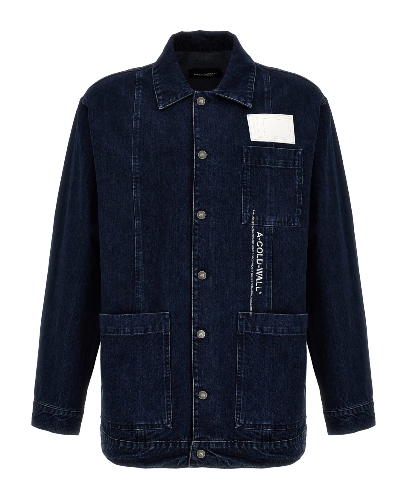 A-COLD-WALL 'discourse Chore' Jacket - Blue ジャケット
